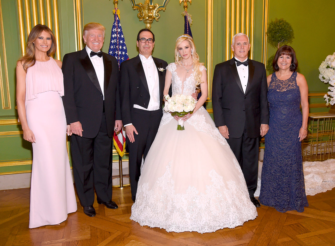 Melania and Donald Trump attend lavish Washington wedding 9Honey