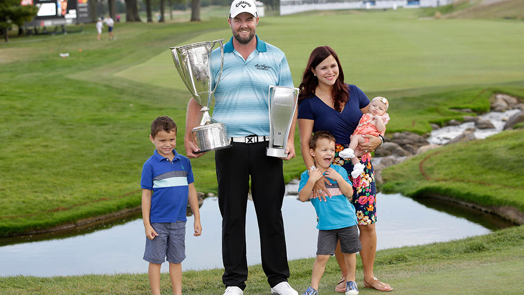 Aussie golfer Marc Leishman dedicates championship win to his wife and