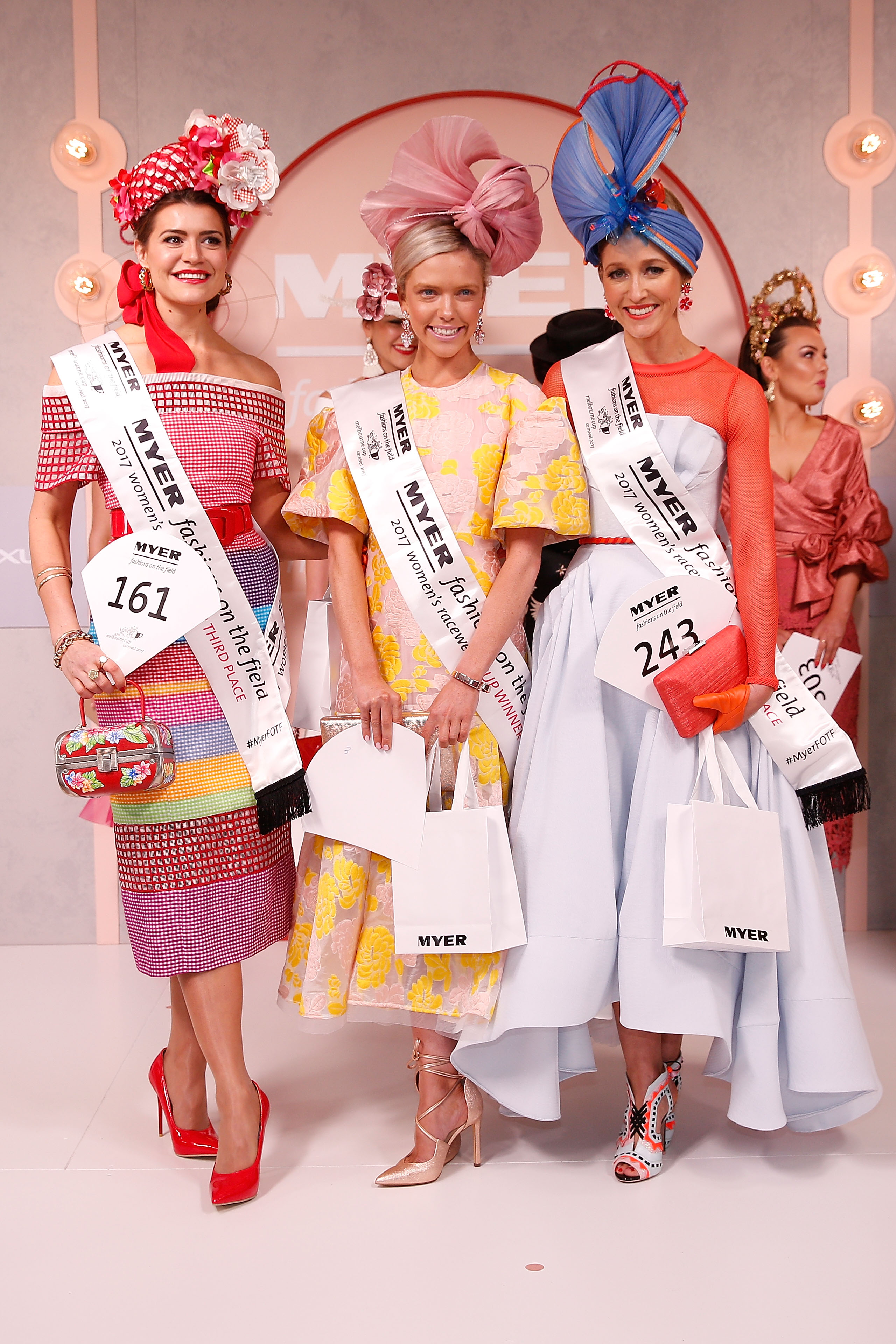 Celebrities at the 2017 Melbourne Cup 9Style