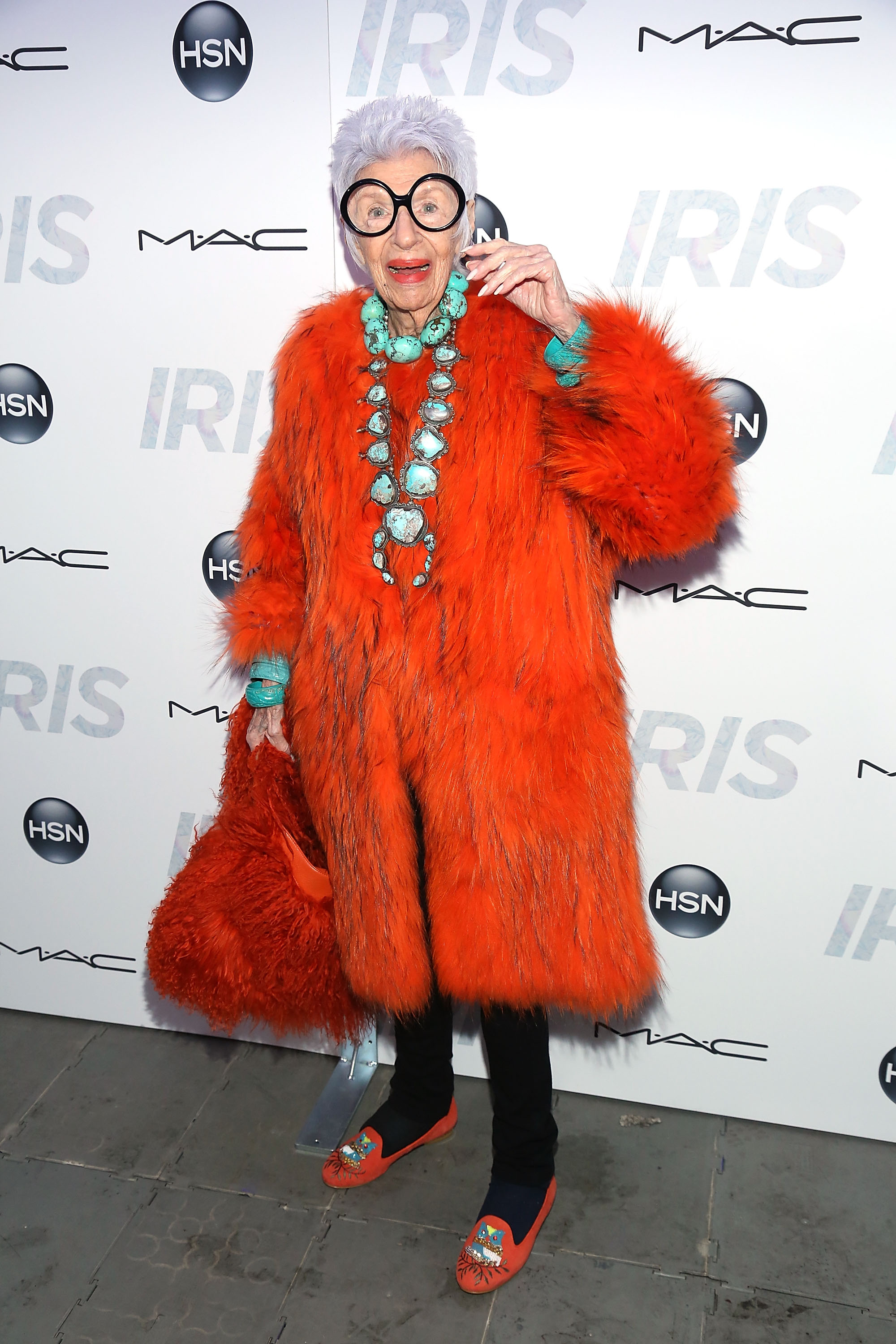 Iris Apfel shows why she's a style icon 9Style