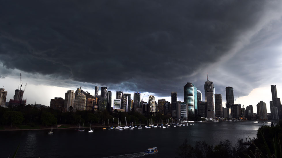 Severe Storms Lash Brisbane - 9News