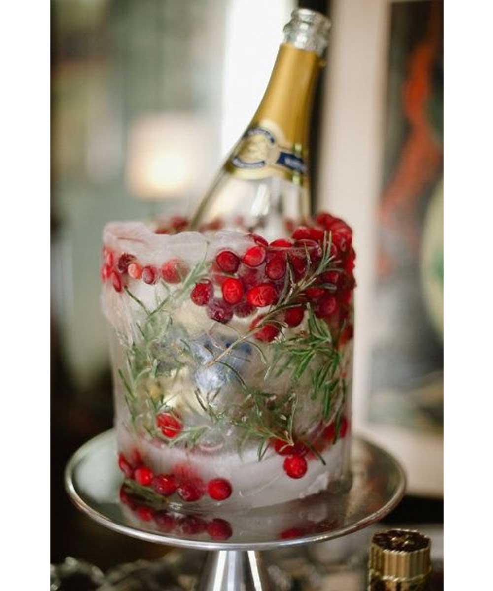 Create your own DIY floral ice bucket 9homes