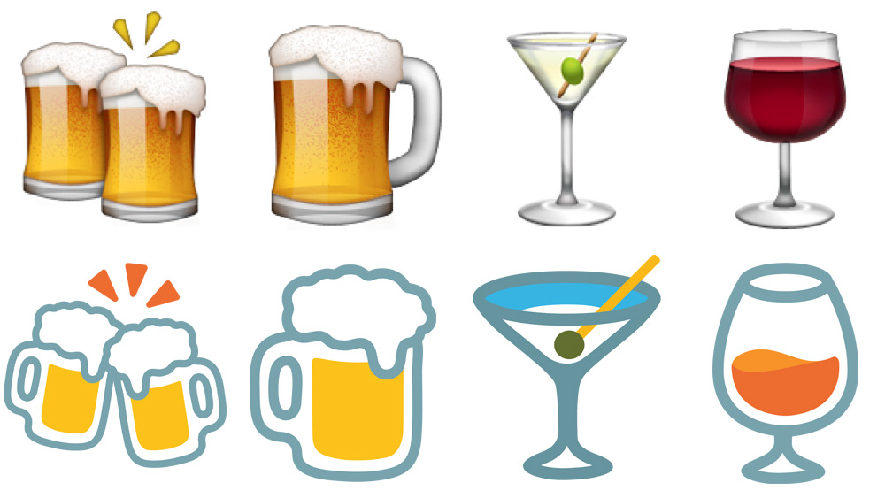 Australia leads the world in booze emoji use 9Pickle