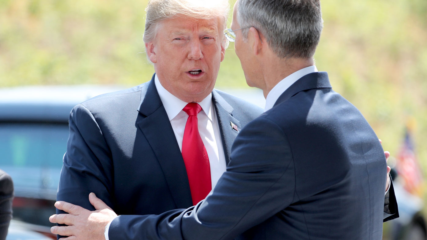 'Germany is a captive of Russia': Trump lashes out as he arrives at NATO summit