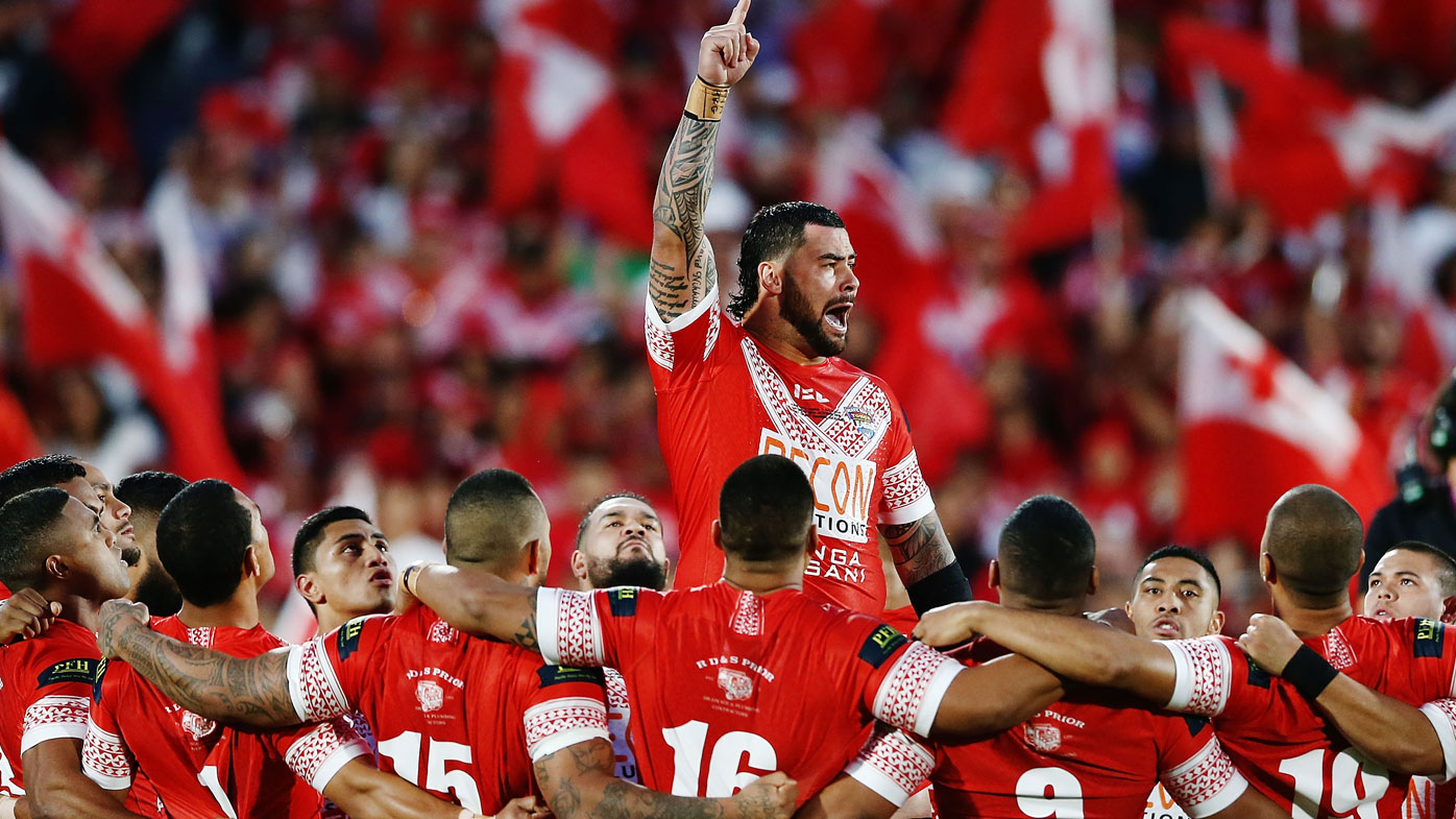 Andrew Fifita lead stirring Tongan war cry haka before Test against