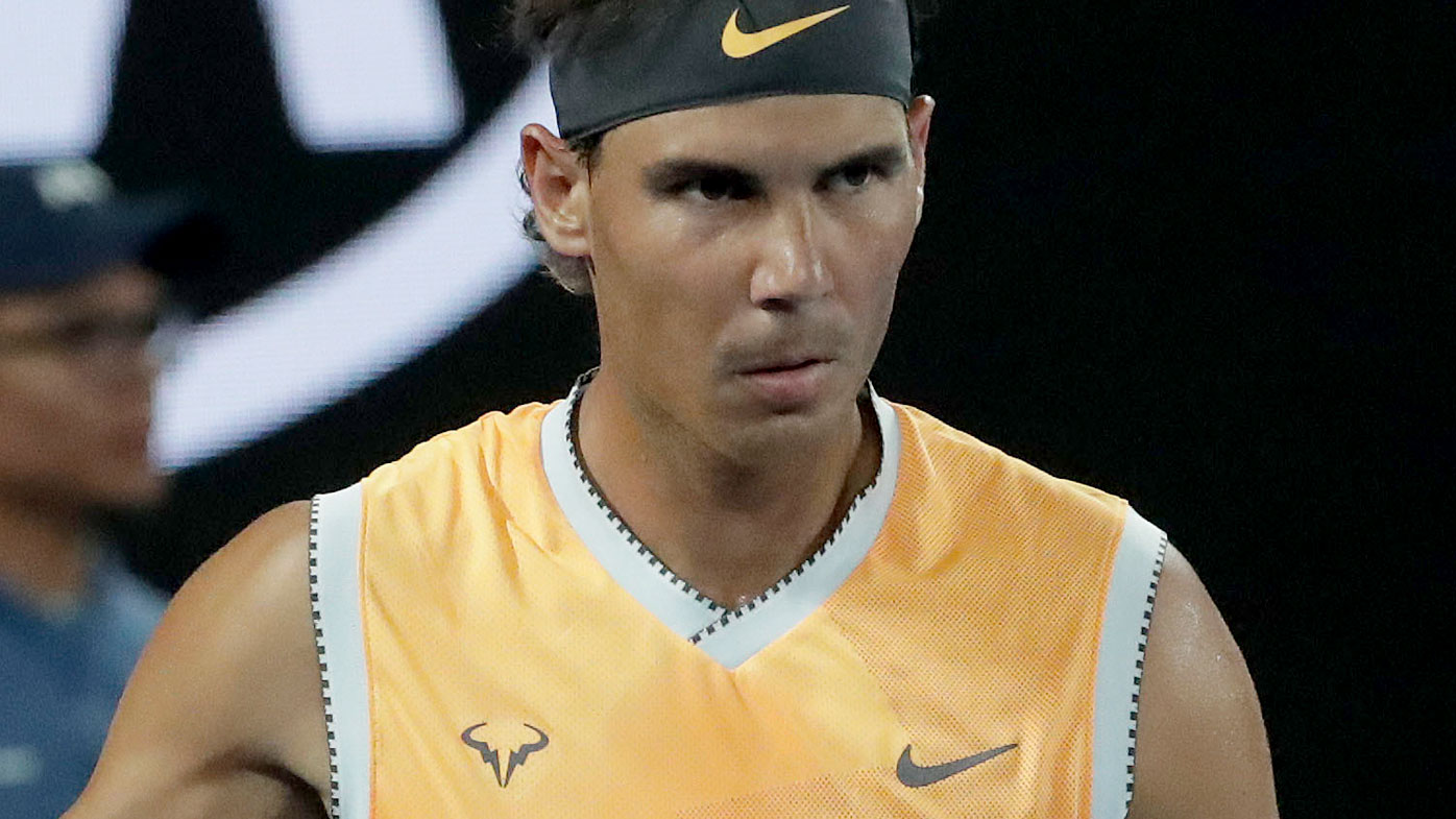 Australian Open 2019: Stefanos Tsitsipas vs Rafael Nadal ... - 1396 x 785 jpeg 174kB