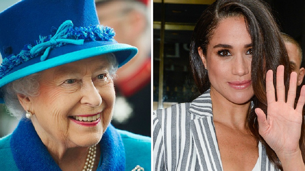 Meghan Markle finally meets the Queen 9Honey