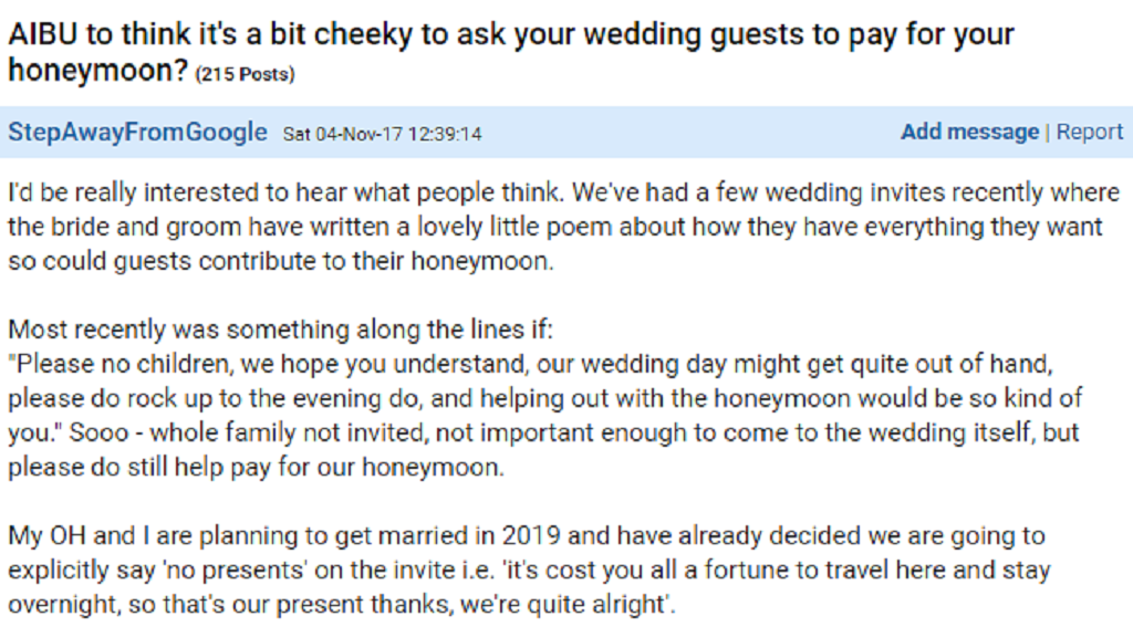 Poetic Wedding Invite Offends Guests In Just Two Lines 9honey