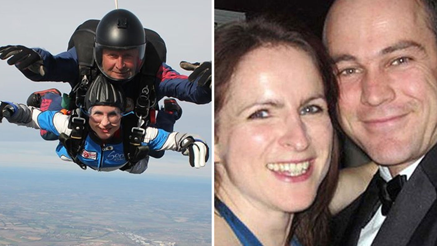 Victoria Cilliers skydives again, just months after husband jailed for