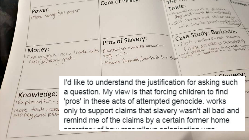 Slavery essential questions picture