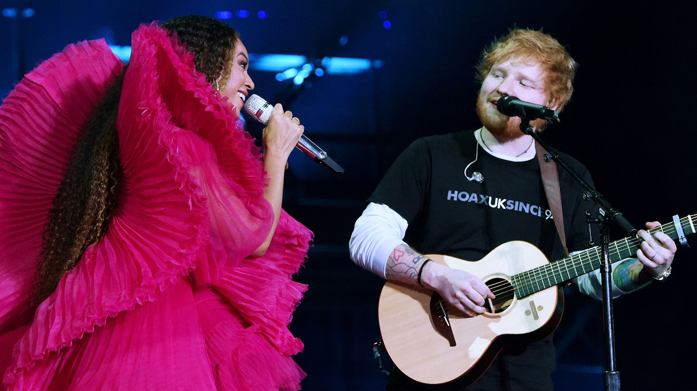 Ed Sheeran responds to 'angry' trolls who said he was underdressed for Beyoncé duet