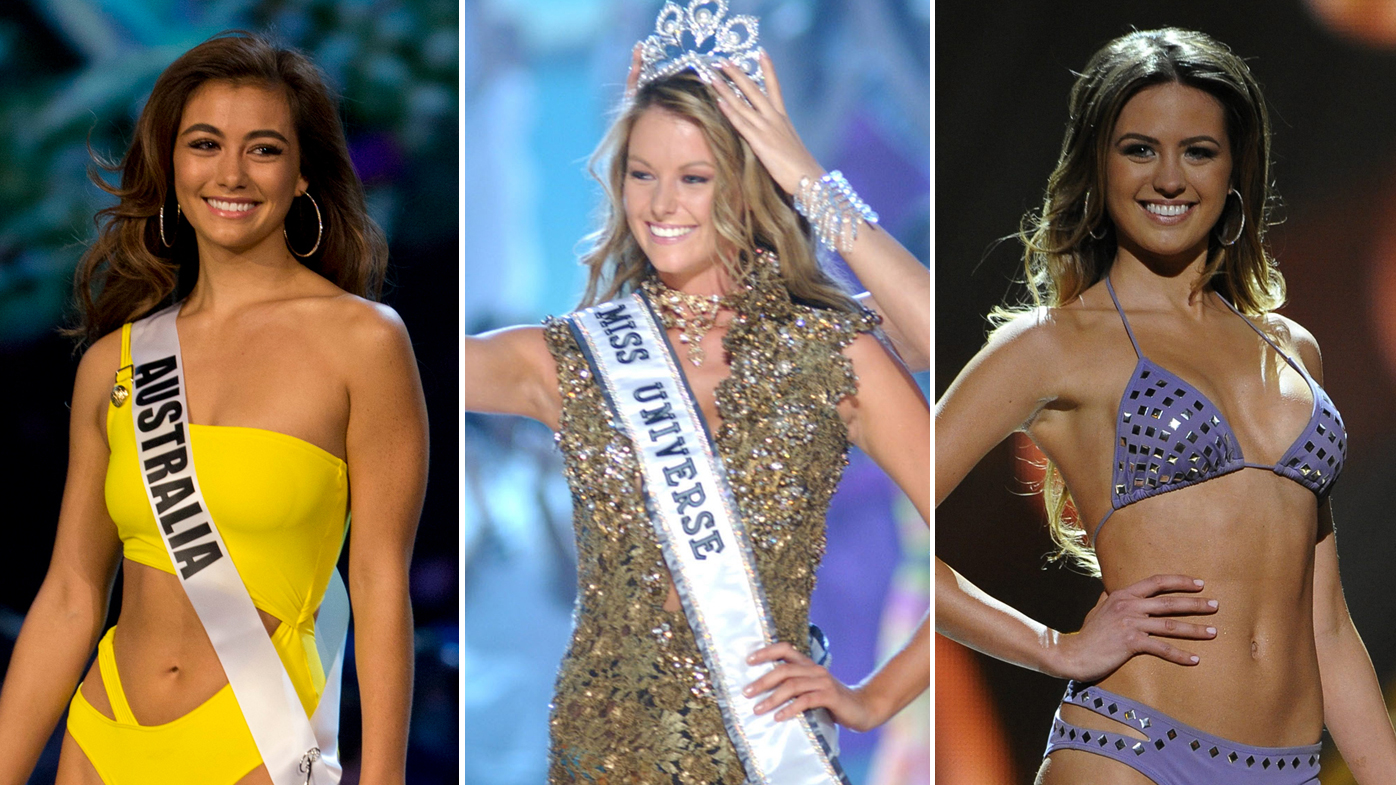 Miss Universe Australia winners through the years 9Celebrity