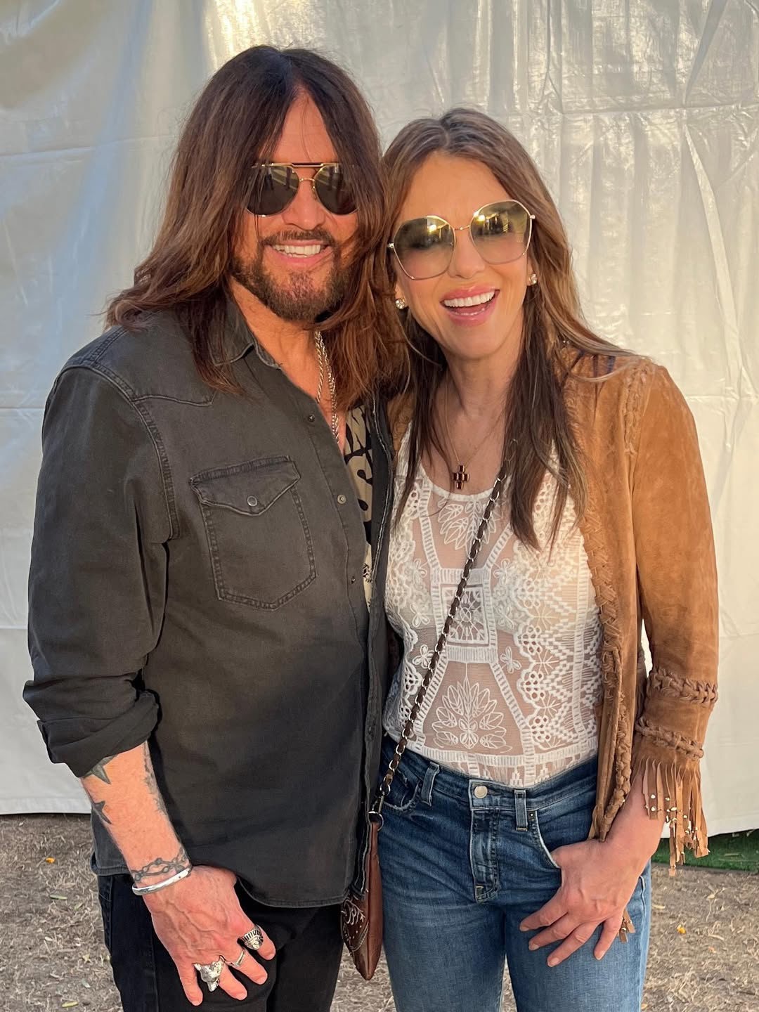 Elizabeth Hurley shares why her unexpected romance with boyfriend Billy Ray Cyrus feels so 'normal'