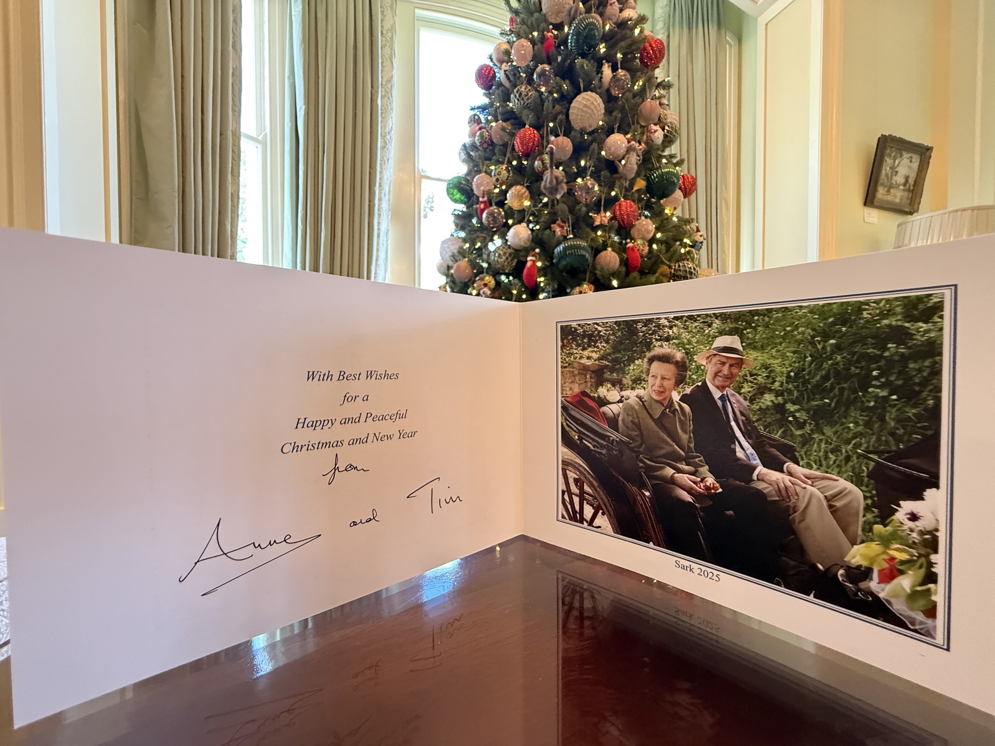 Princess Anne is the latest royal to offer a glimpse of her 2025 Christmas card