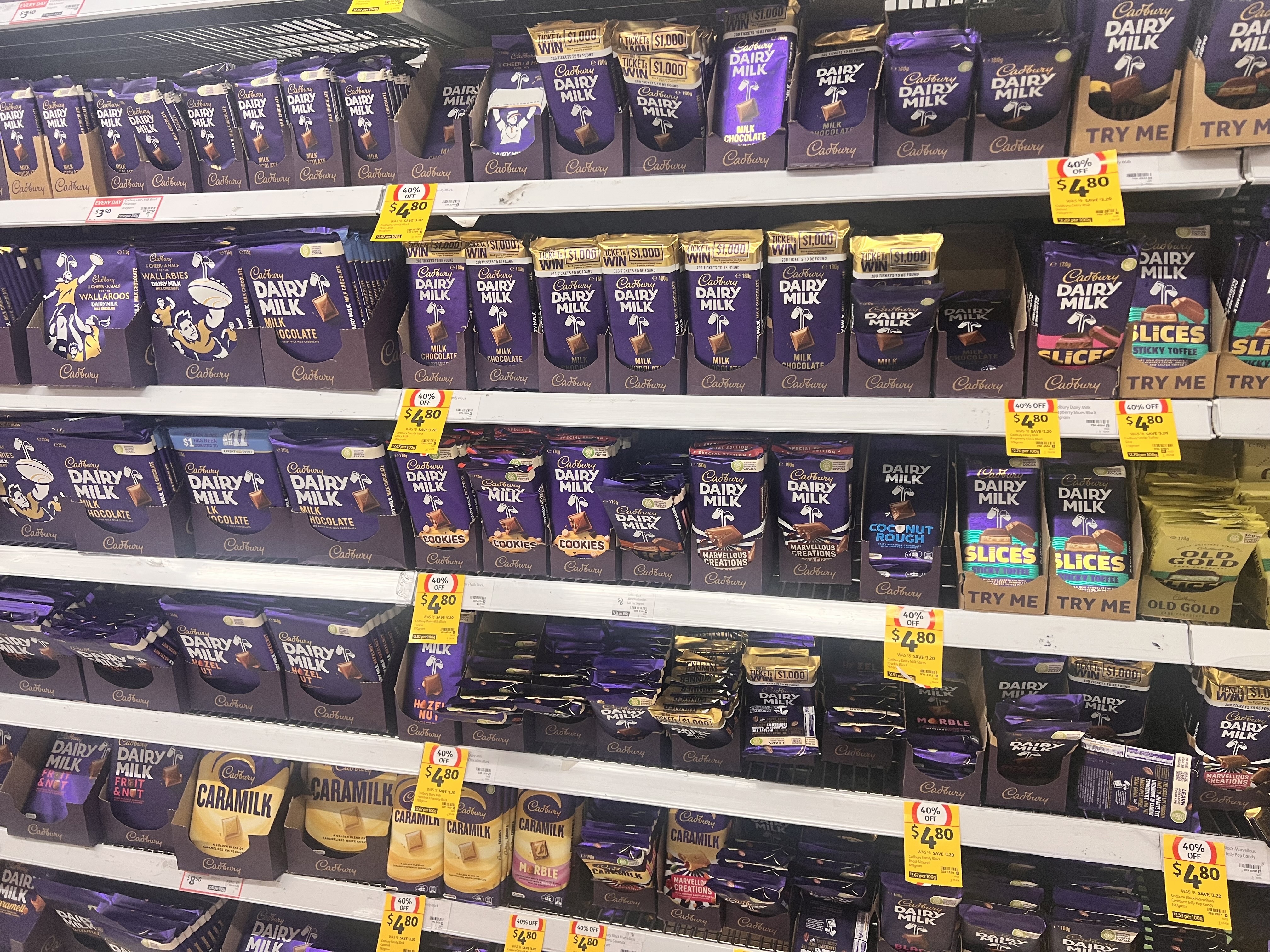 Cadbury Australia announces biggest change in 14 years