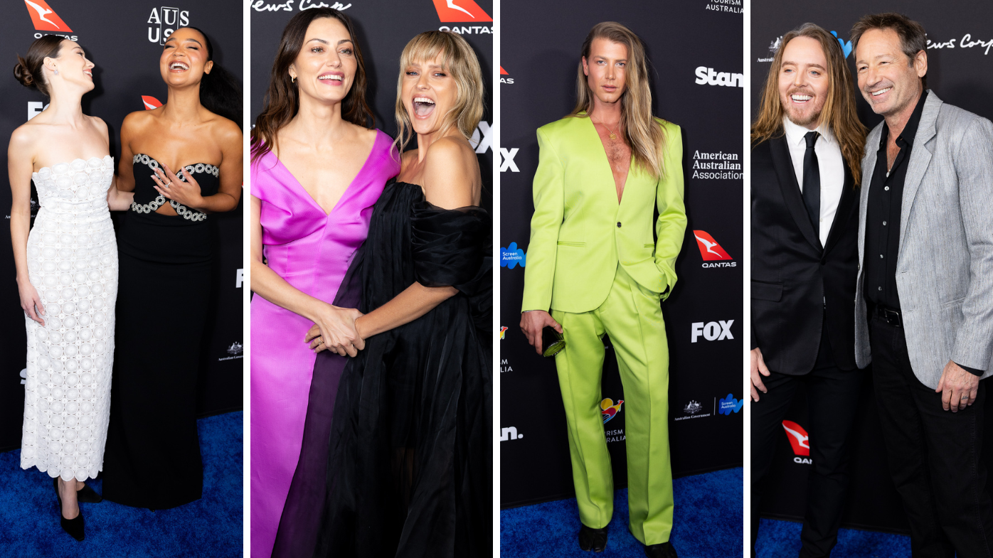 G’Day USA Gala 2025 Red Carpet: All the best celebrity fashion, outfits and looks from the G’Day USA Arts Gala including Phoebe Tonkin, Teresa Palmer, Tim Minchin, Aisha Dee, Kevin Rudd and David Duchovny | In Pictures