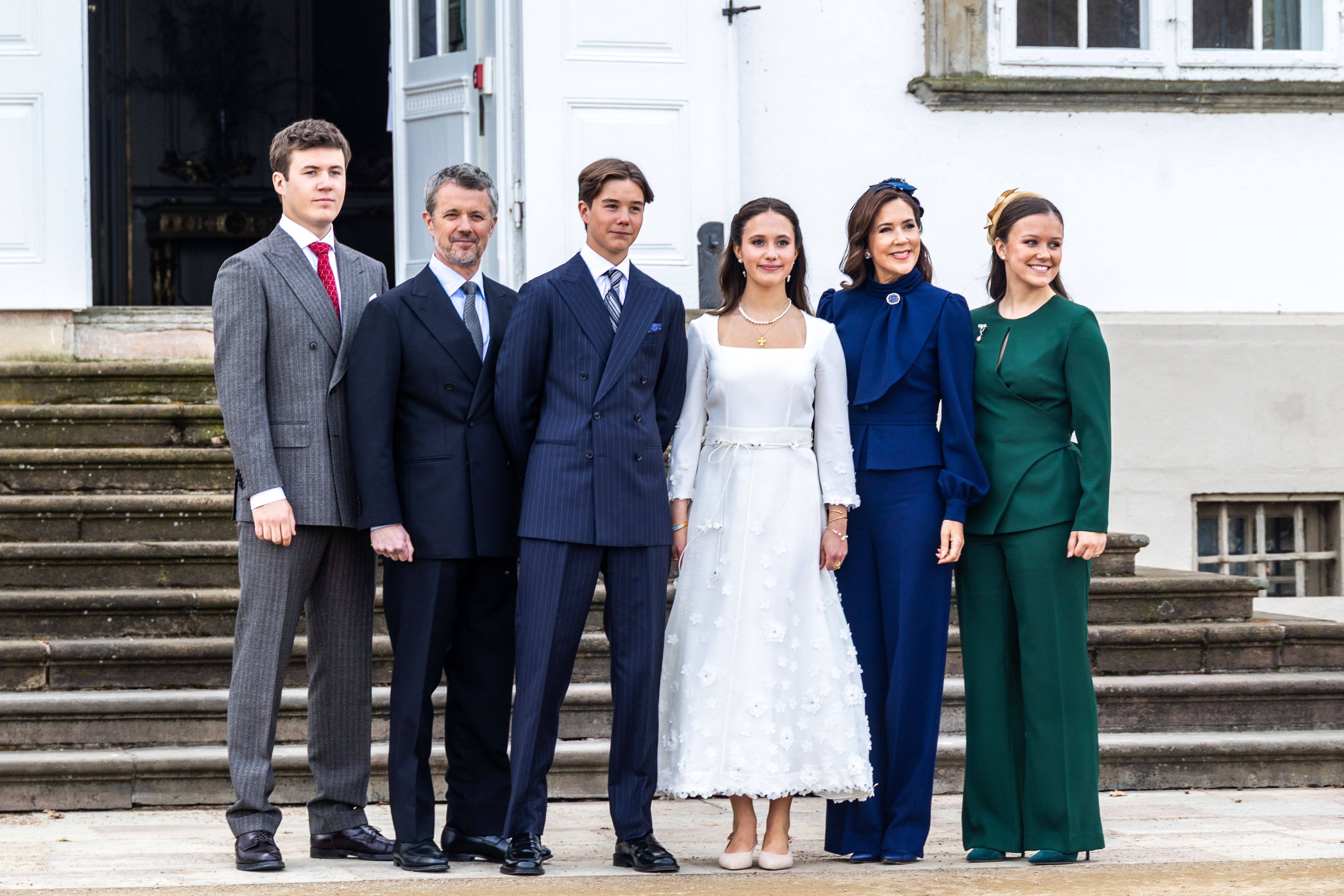 Queen Mary's Australian relatives travel to Denmark for confirmation of Prince Vincent and Princess Josephine, one week after family tragedy