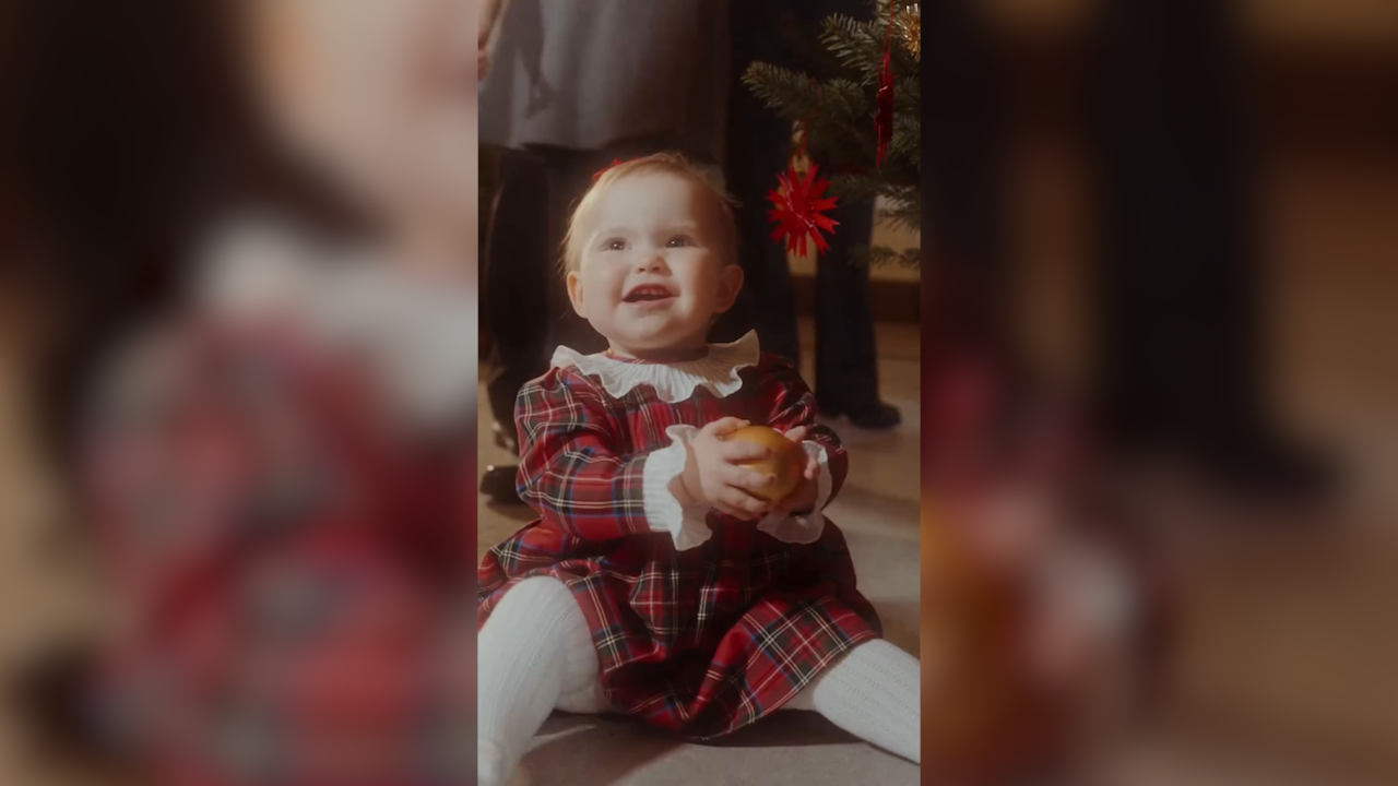 Sweden's Queen Silvia joined by her nine grandchildren to decorate palace Christmas trees