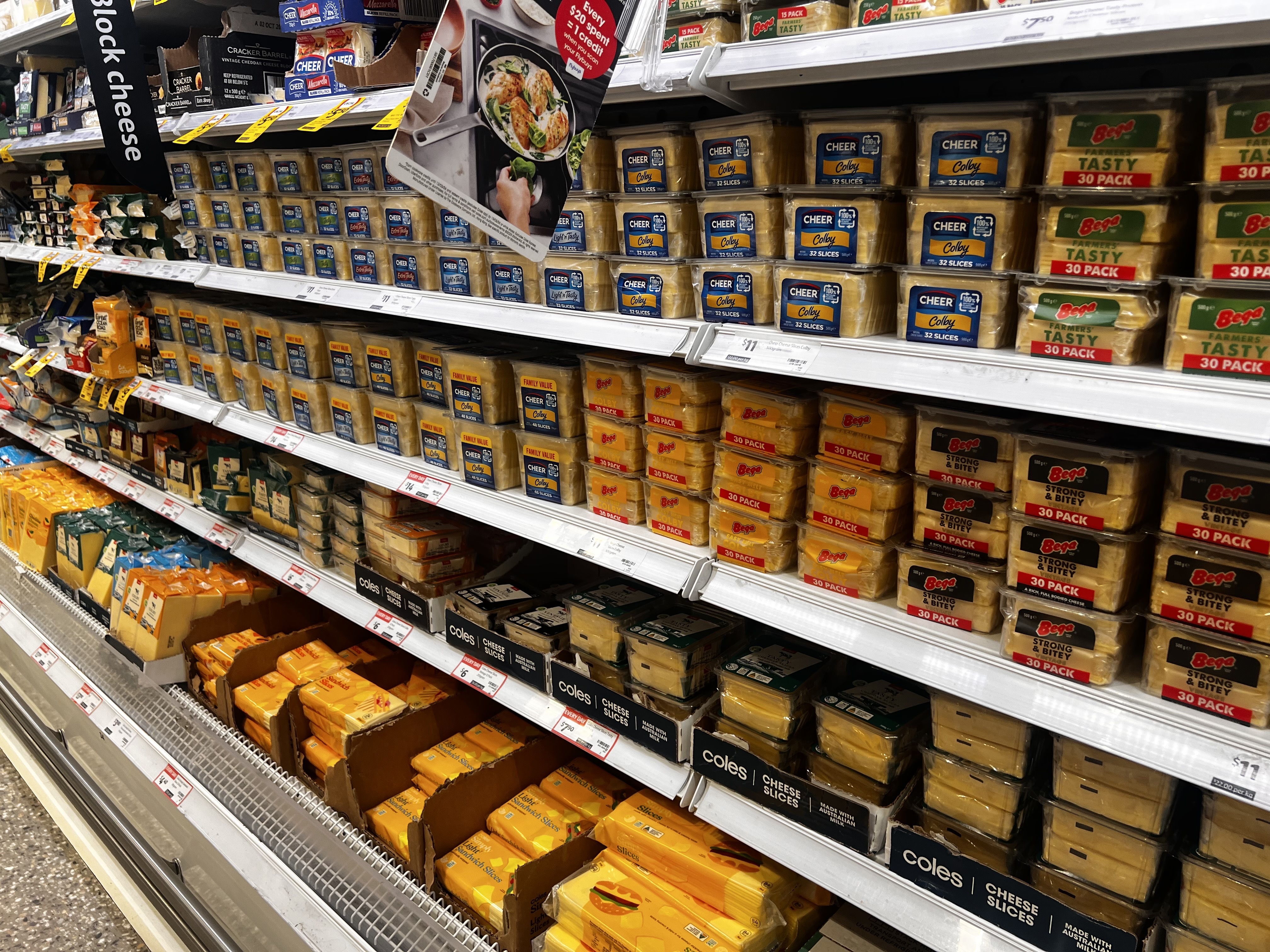 Australian-favourite supermarket cheese sweeps prestigious awards