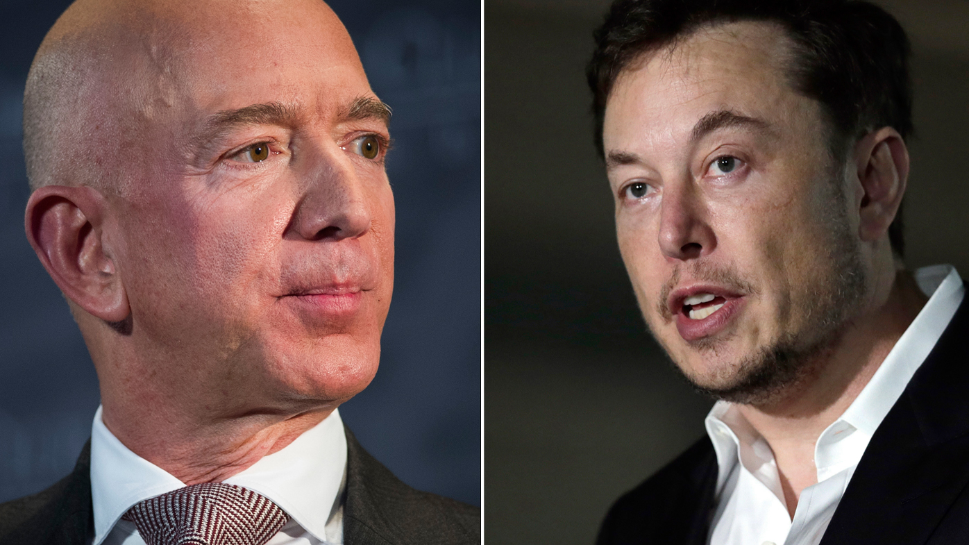 Finance News: Billionaire Elon Musk Reignites Feud With Jeff Bezos