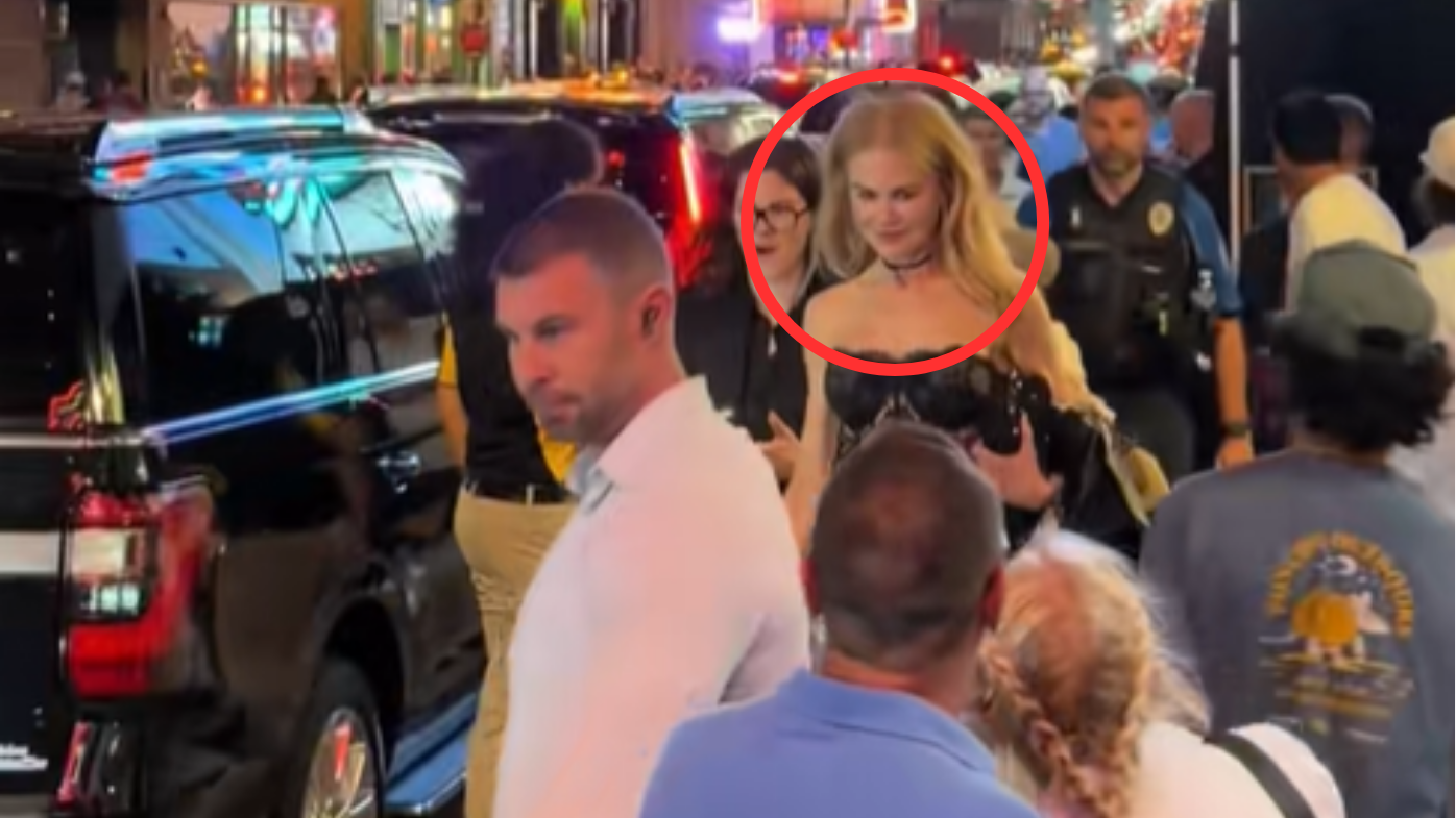 Nicole Kidman spotted on the street in bold new $3000 look