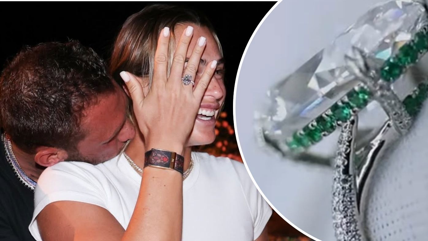 The jaw-dropping cost of Aryna Sabalenka's 12-carat engagement ring revealed