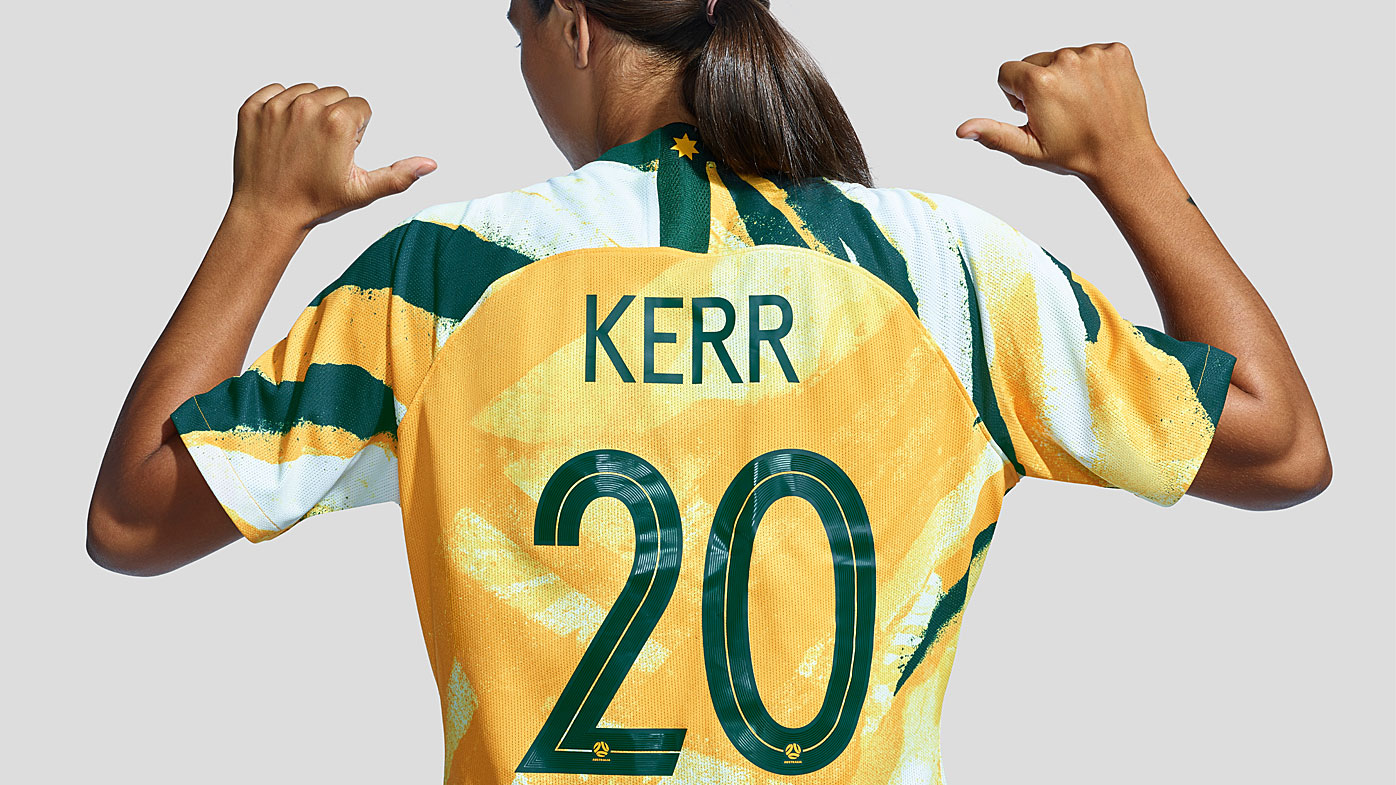 Matildas new kit by Nike for Women's World Cup 2019: Australian
