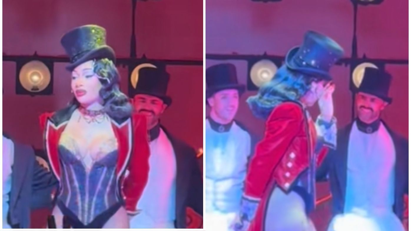 Megan Thee Stallion breaks down on stage after public split from Klay Thompson