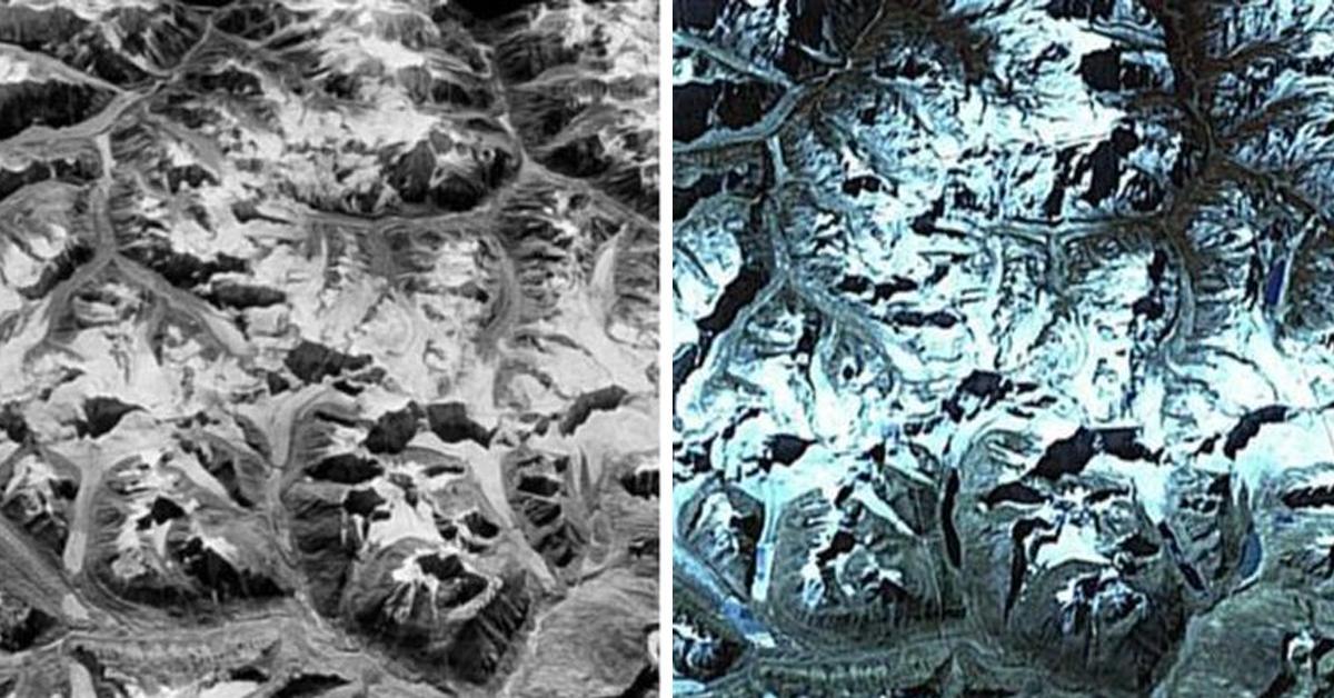 World News Cold War Spy Satellites Reveal Dramatic Himalayan Glacier Loss