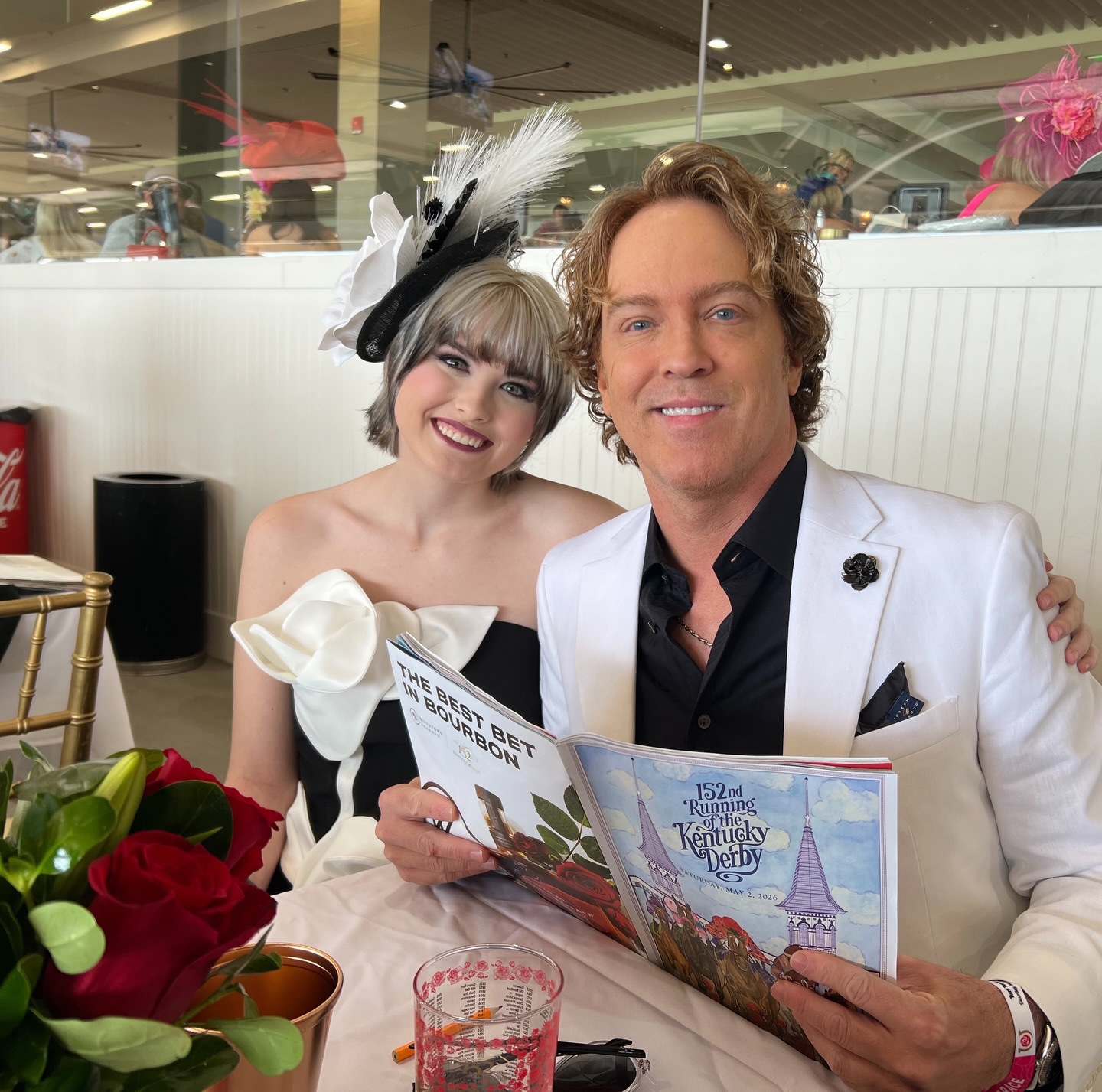 Larry Birkhead and Dannielynn give us a rare glimpse into their lives at the 2026 Kentucky Derby