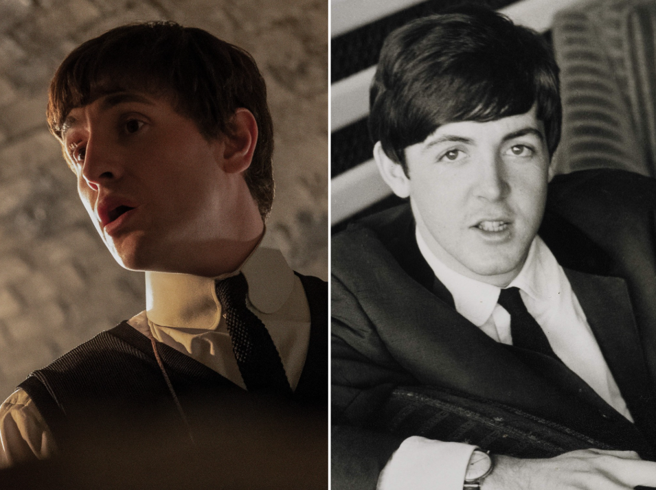 Double takes as Hollywood star transforms into Beatles icon