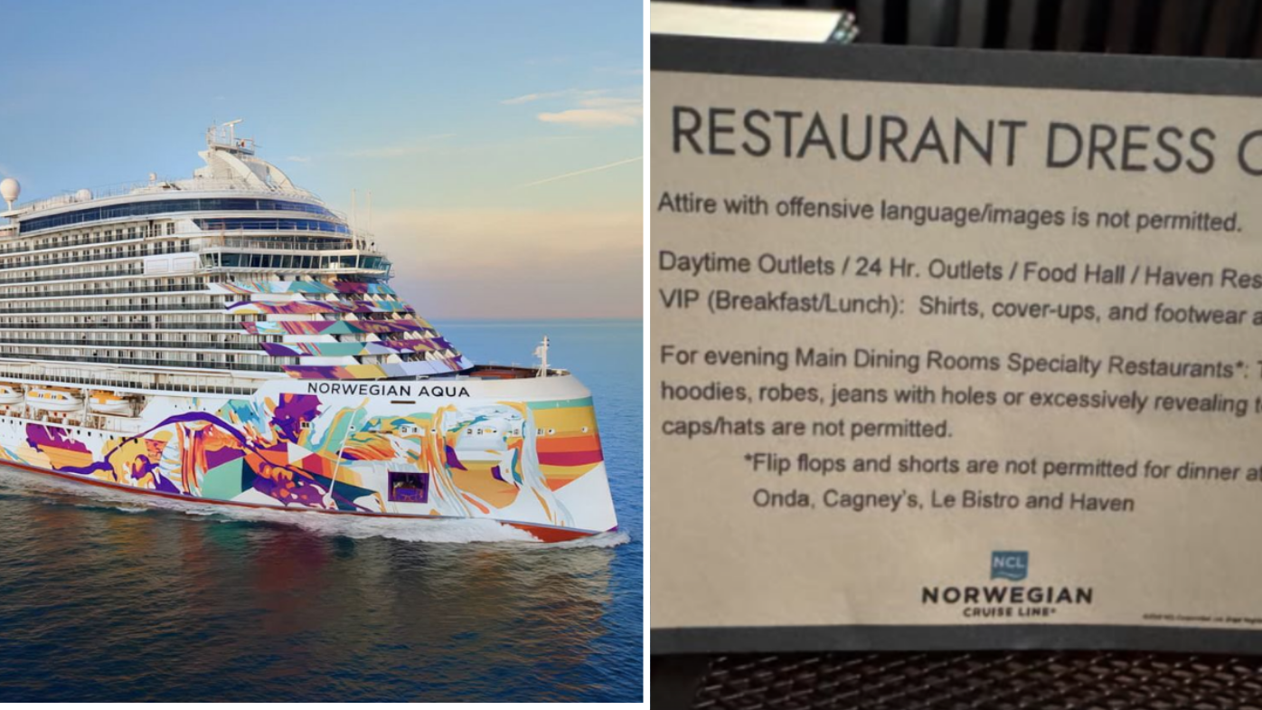'Not permitted': Dress code on cruise ships explained amid crackdown