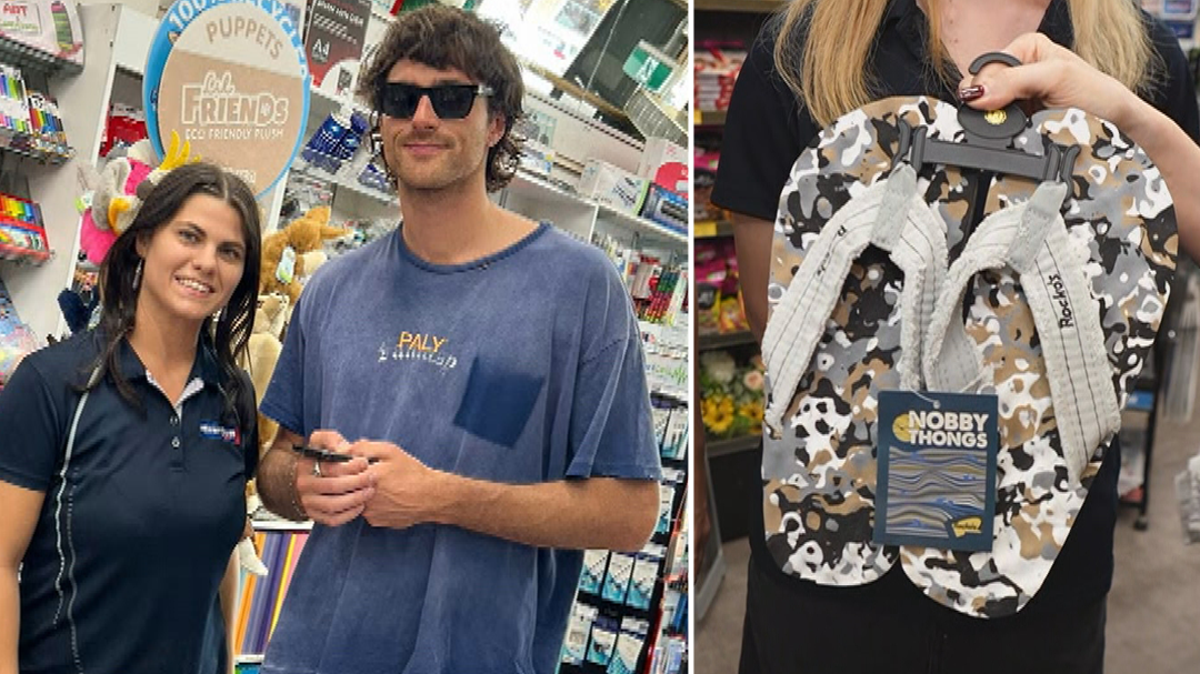 Jacob Elordi buys pair of thongs in NSW small town, giving workers the shock of their lives