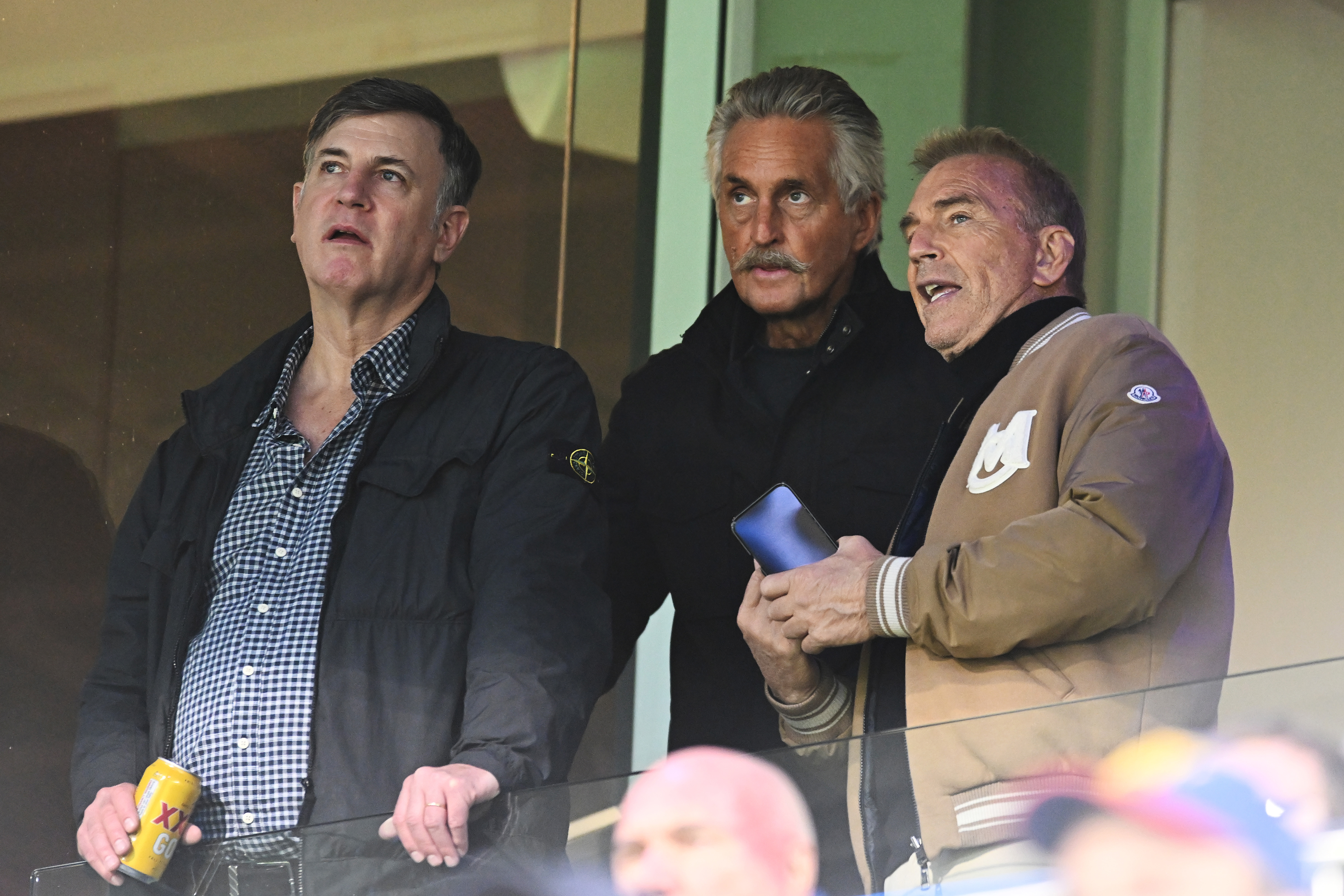 Kevin Costner makes surprise AFL appearance during his Aussie filming stint