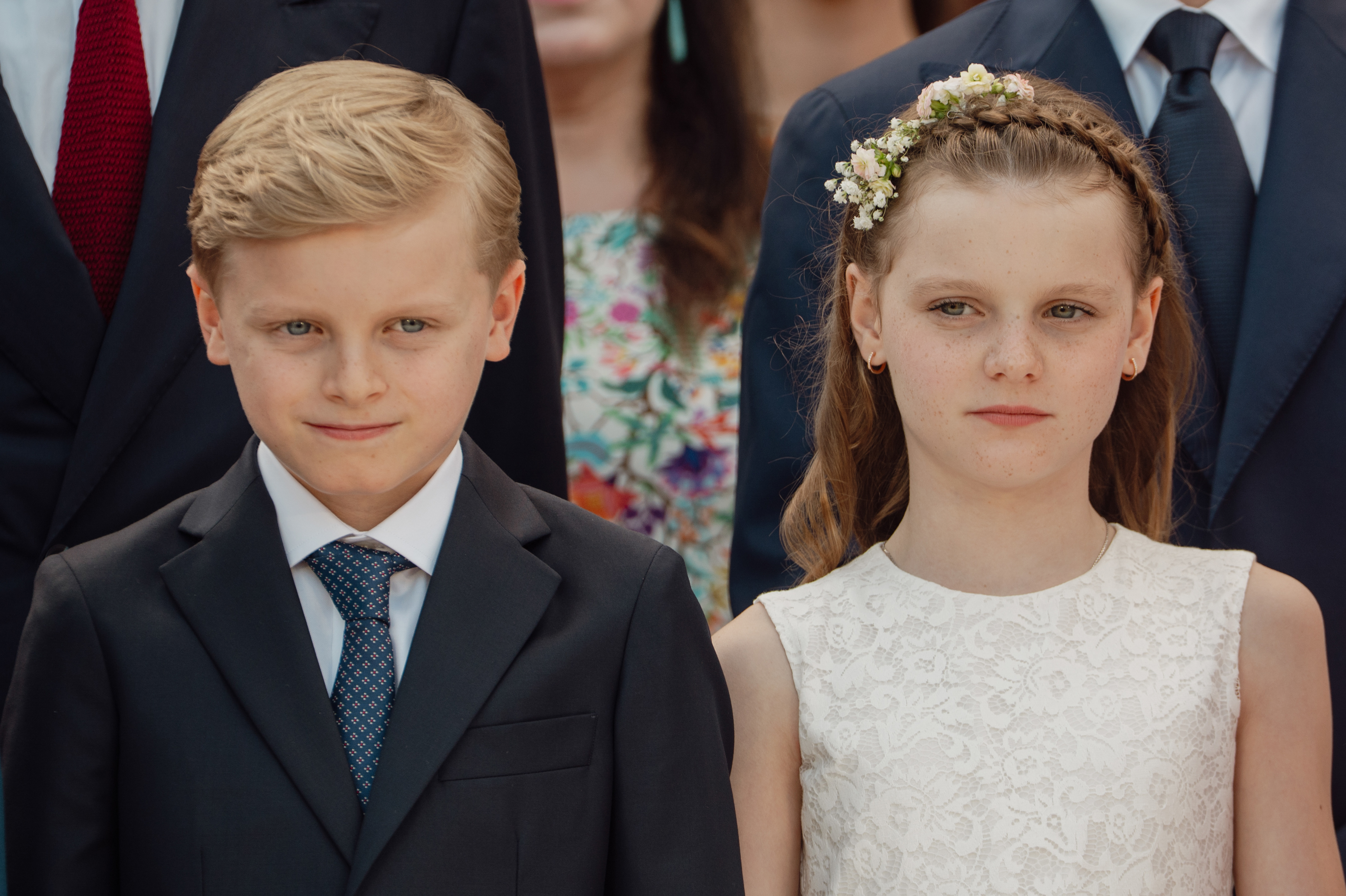 Monaco royals release new photos to mark birthday of twins Prince Jacques and Princess Gabriella