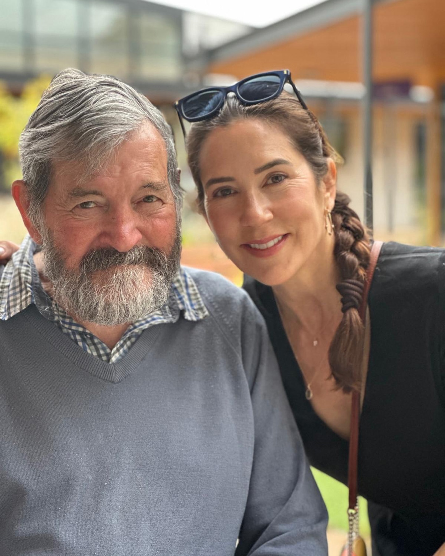 'My heart is heavy': Queen Mary announces death of 'beloved father' John Donaldson, aged 84