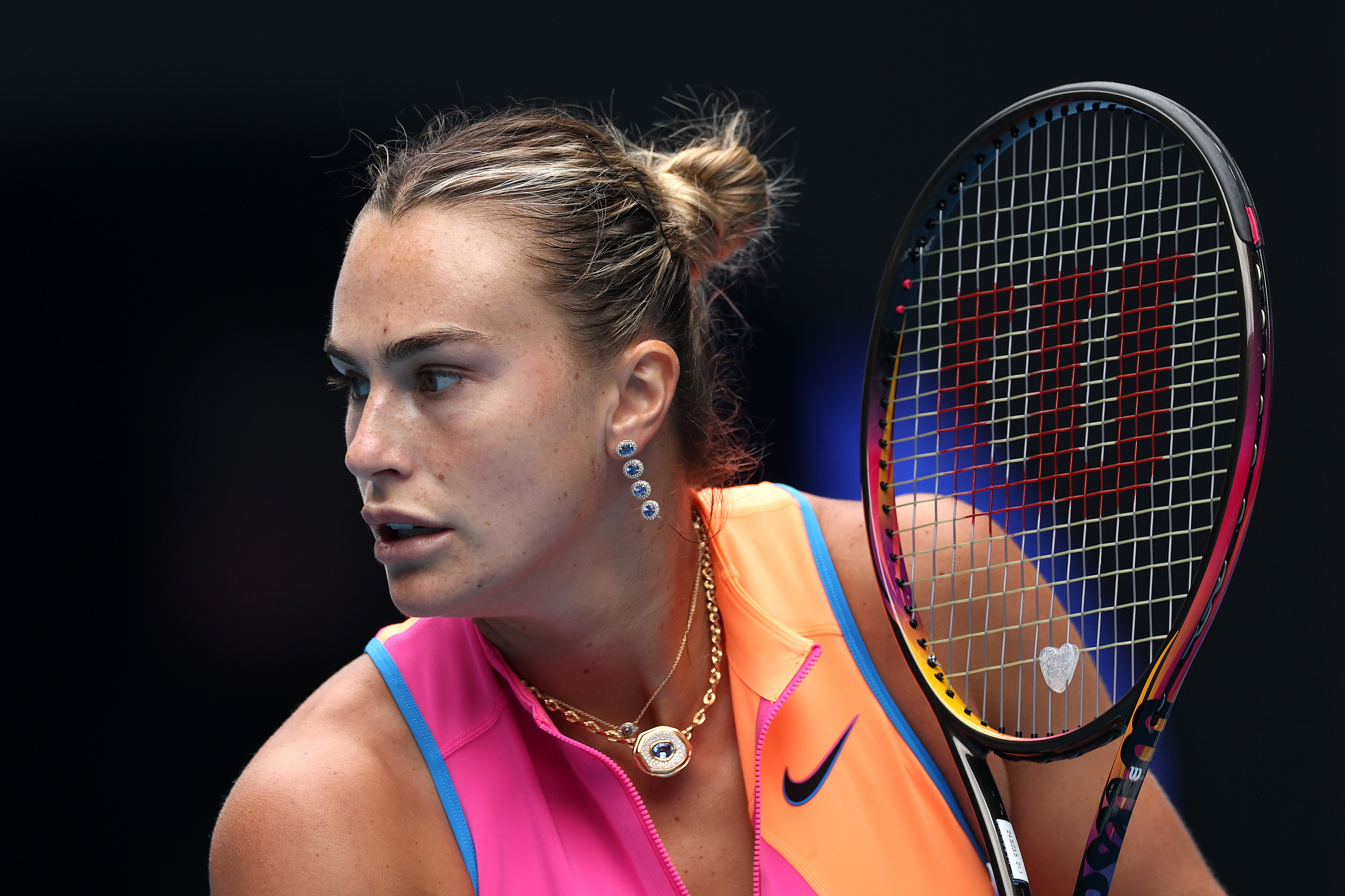 Fans distracted by one detail in Aryna Sabalenka's Australian Open outfit