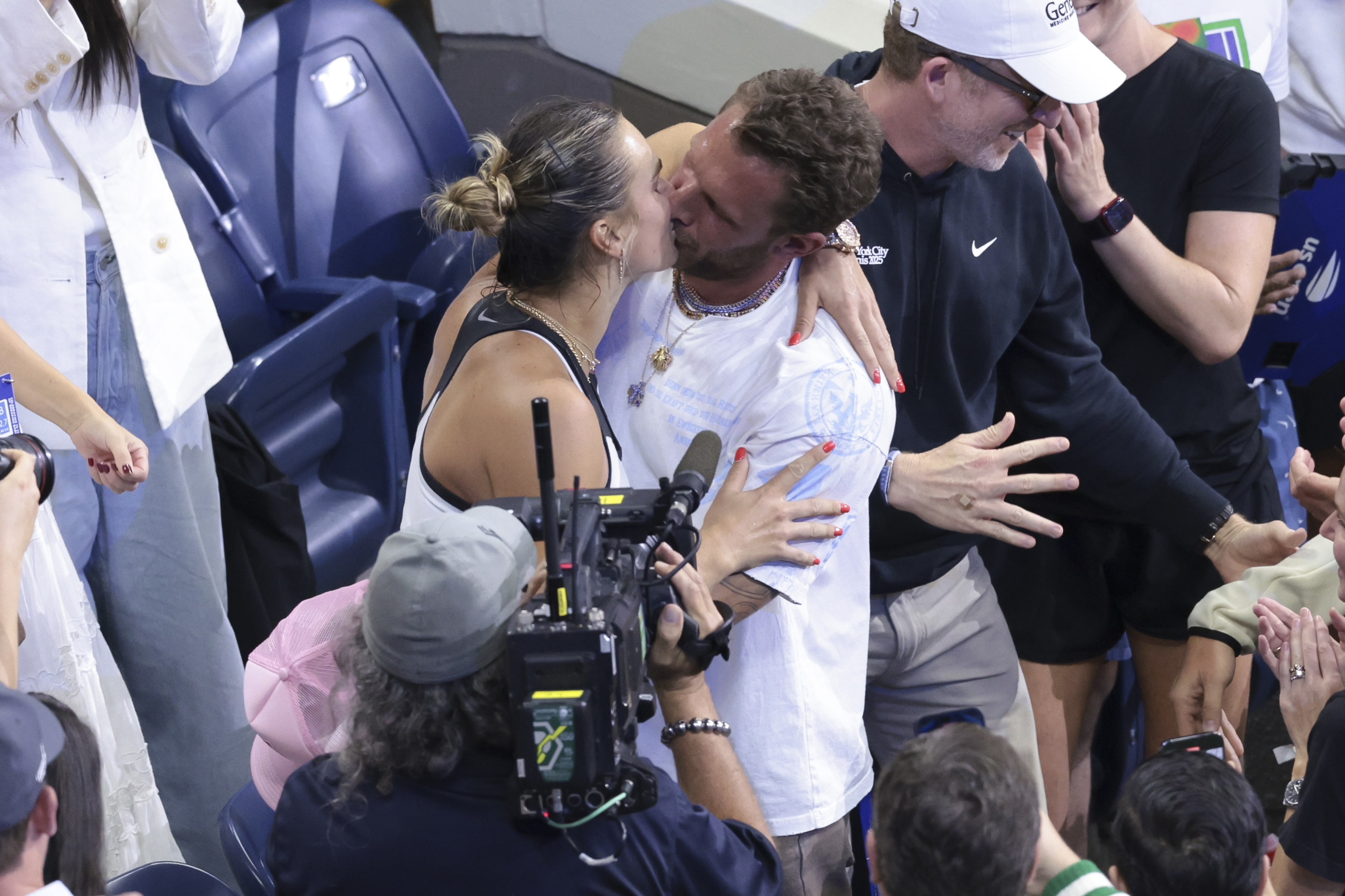 Aryna Sabalenka was dating someone else when she met Georgios Frangulis at a business meeting