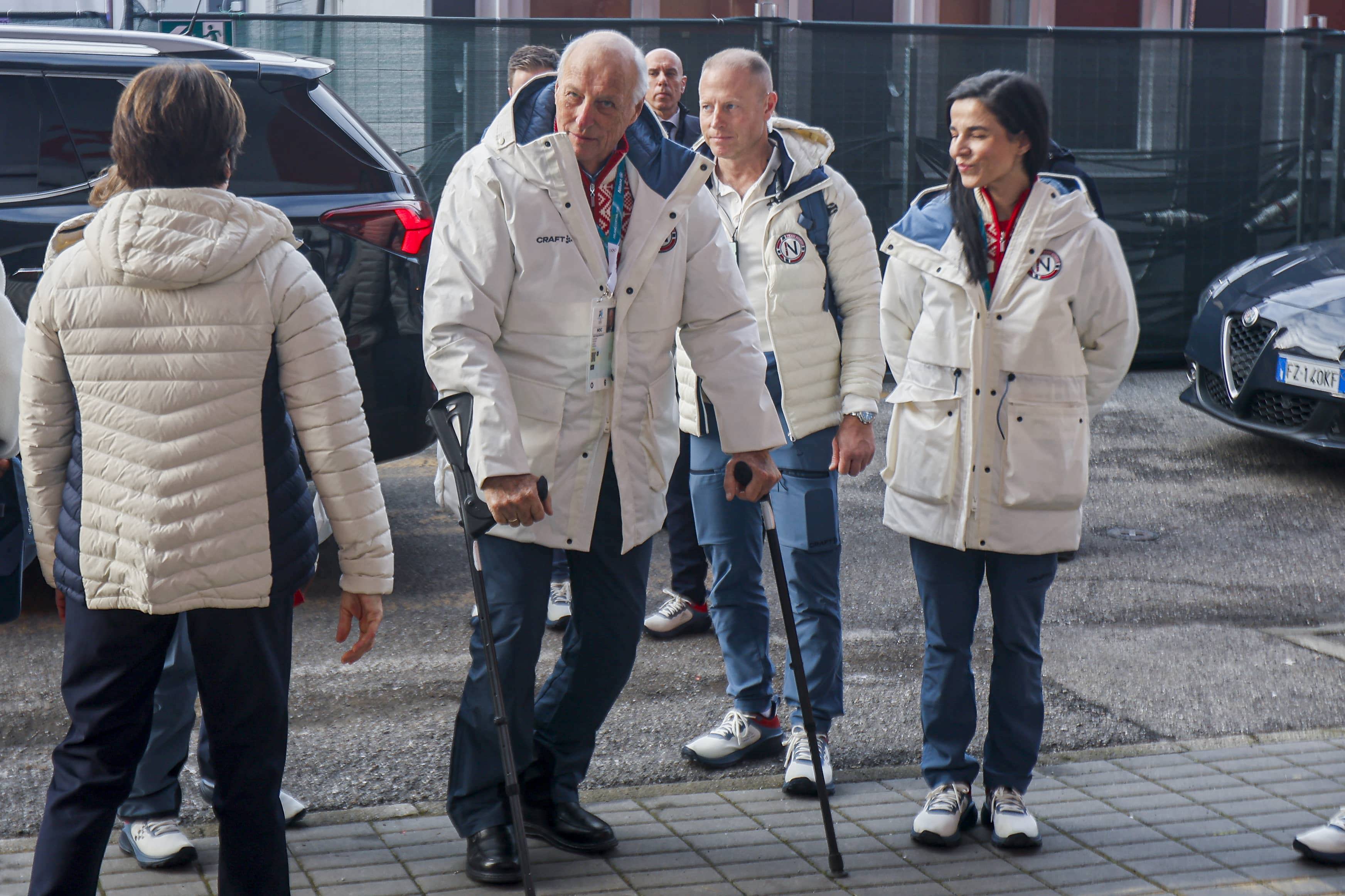 Norway's King and Queen break cover as the monarchy is dragged into the Epstein files