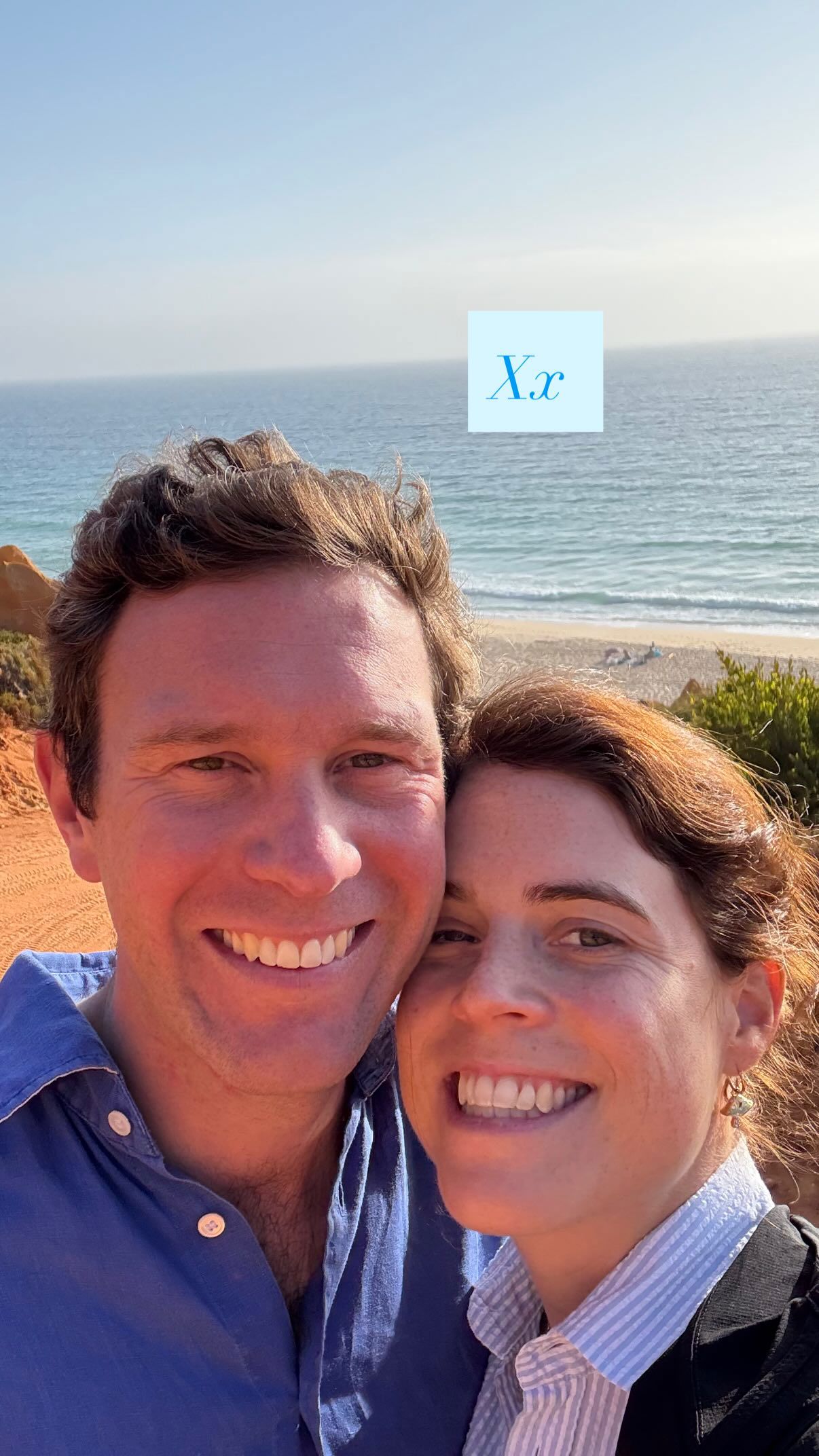 Princess Eugenie makes a return to social media with tribute to her husband after months of lying low