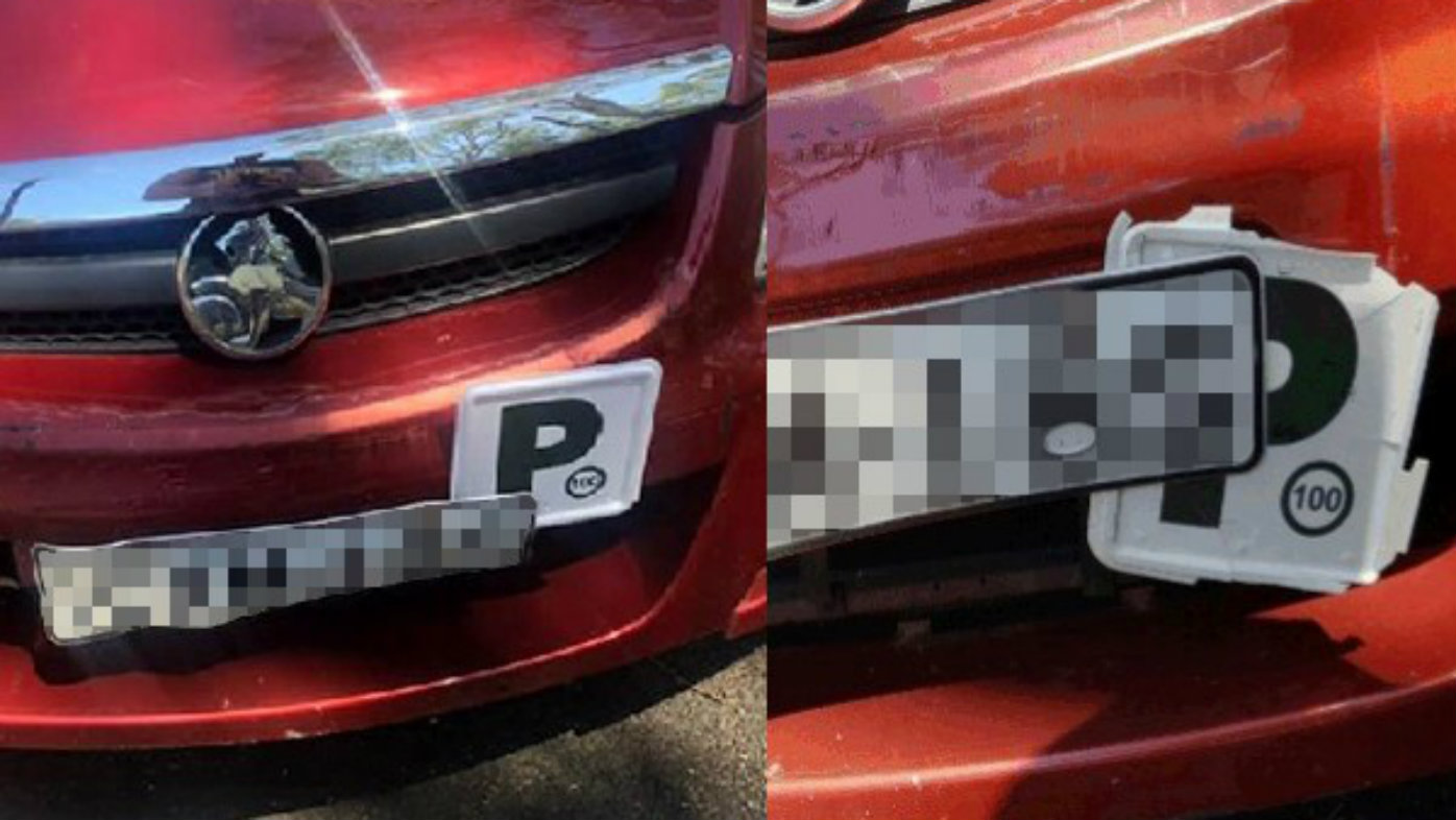 News Australia Pplate driver fined over P plates, but why?