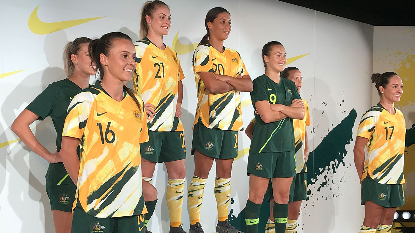 Matildas Nike kit Women's World Cup 2019 new Australian national team