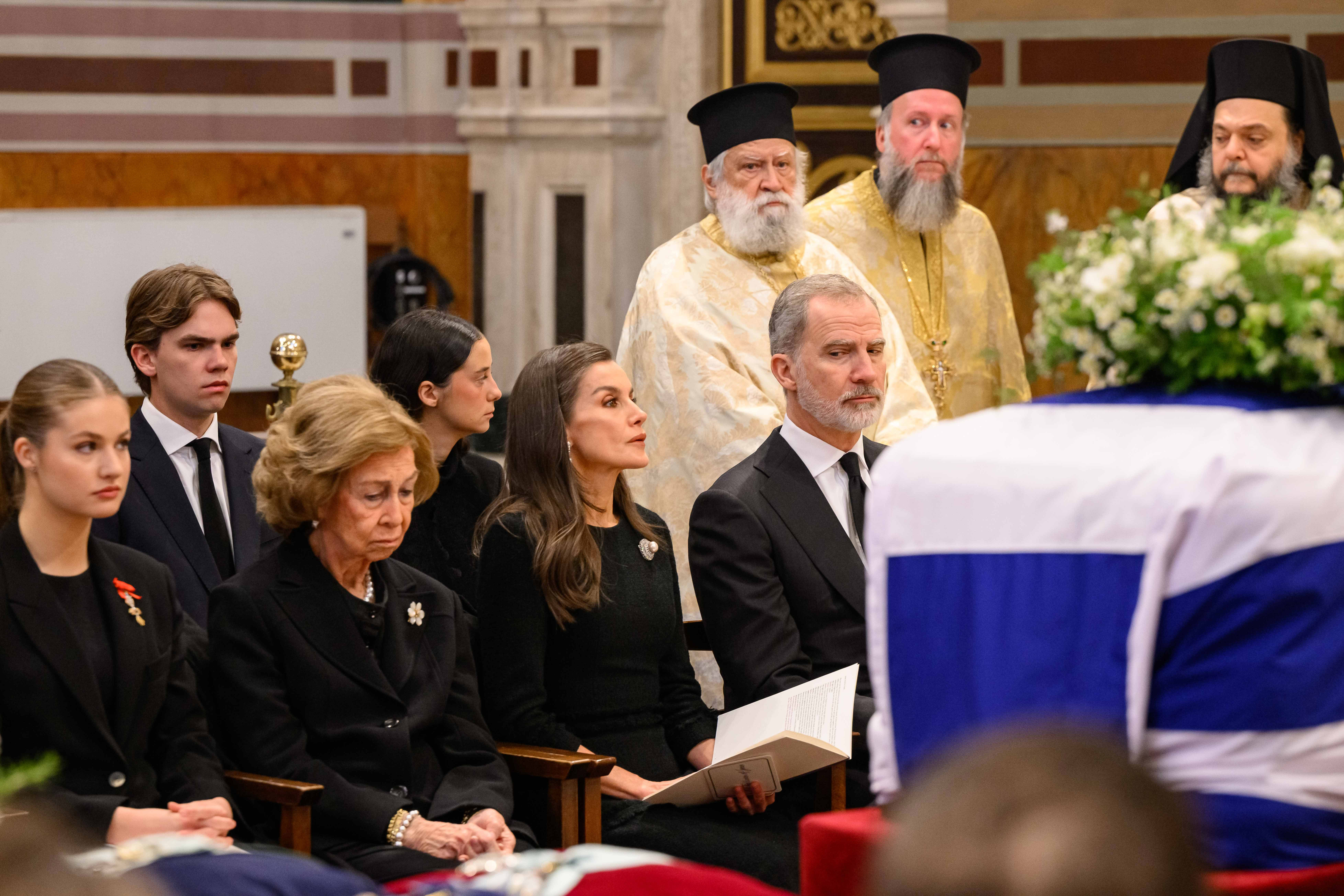 Royalty from Spain and Greece unite for funeral of Princess Irene the 'princess of the poor'