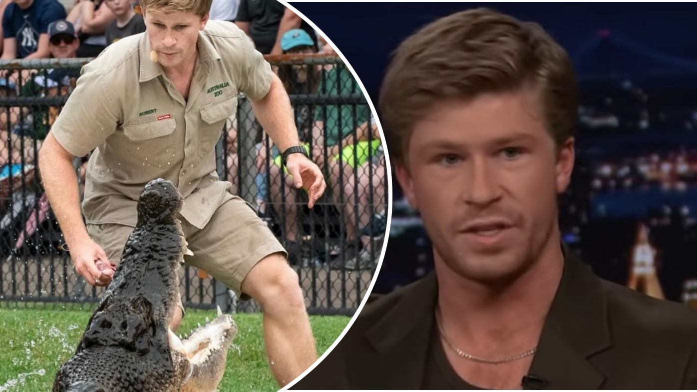 'He death-rolled me': Robert Irwin recalls the horror moment he was pinned under 317kg crocodile