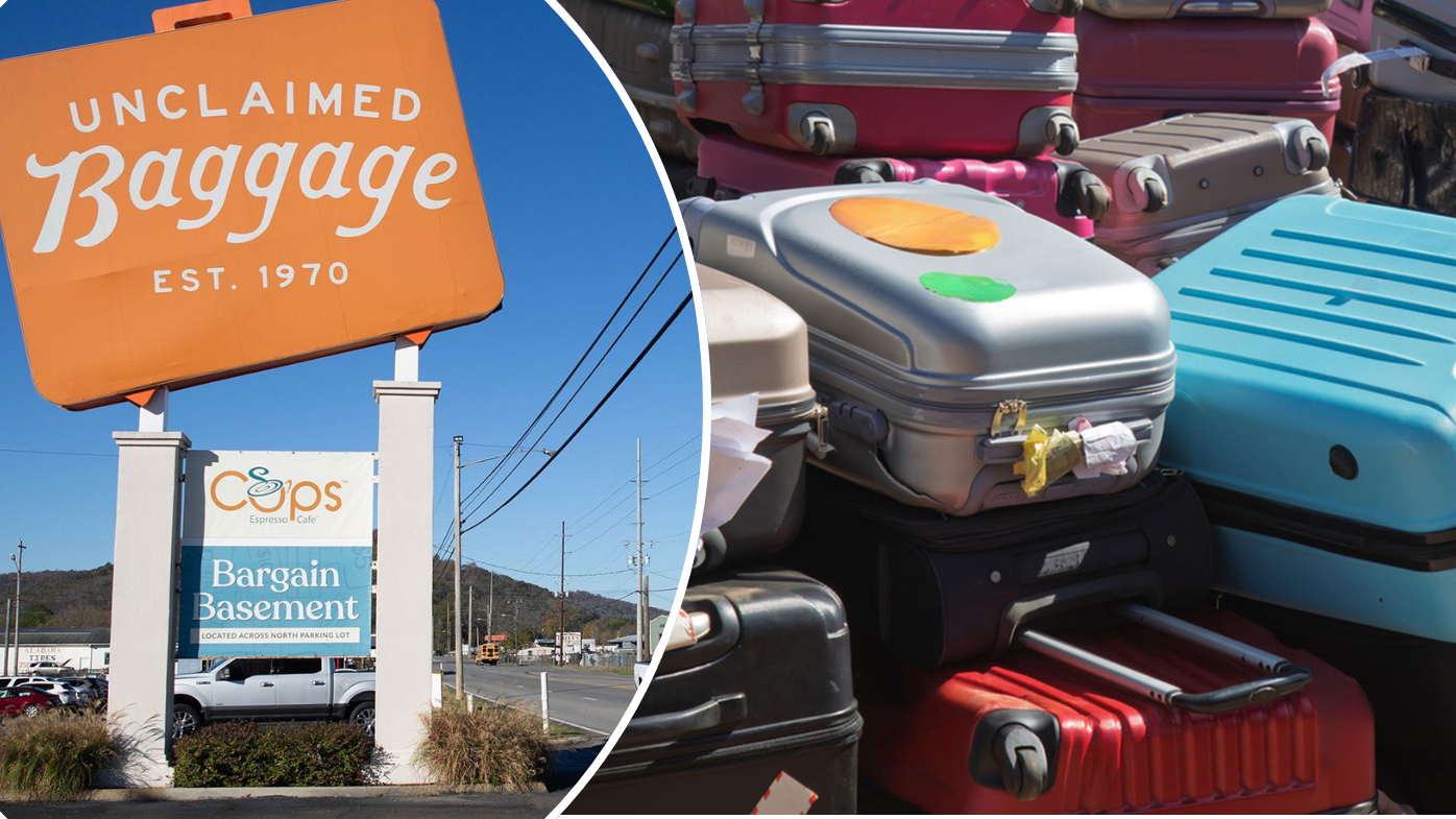 Travellers lose millions of suitcases every year. Their things end up here