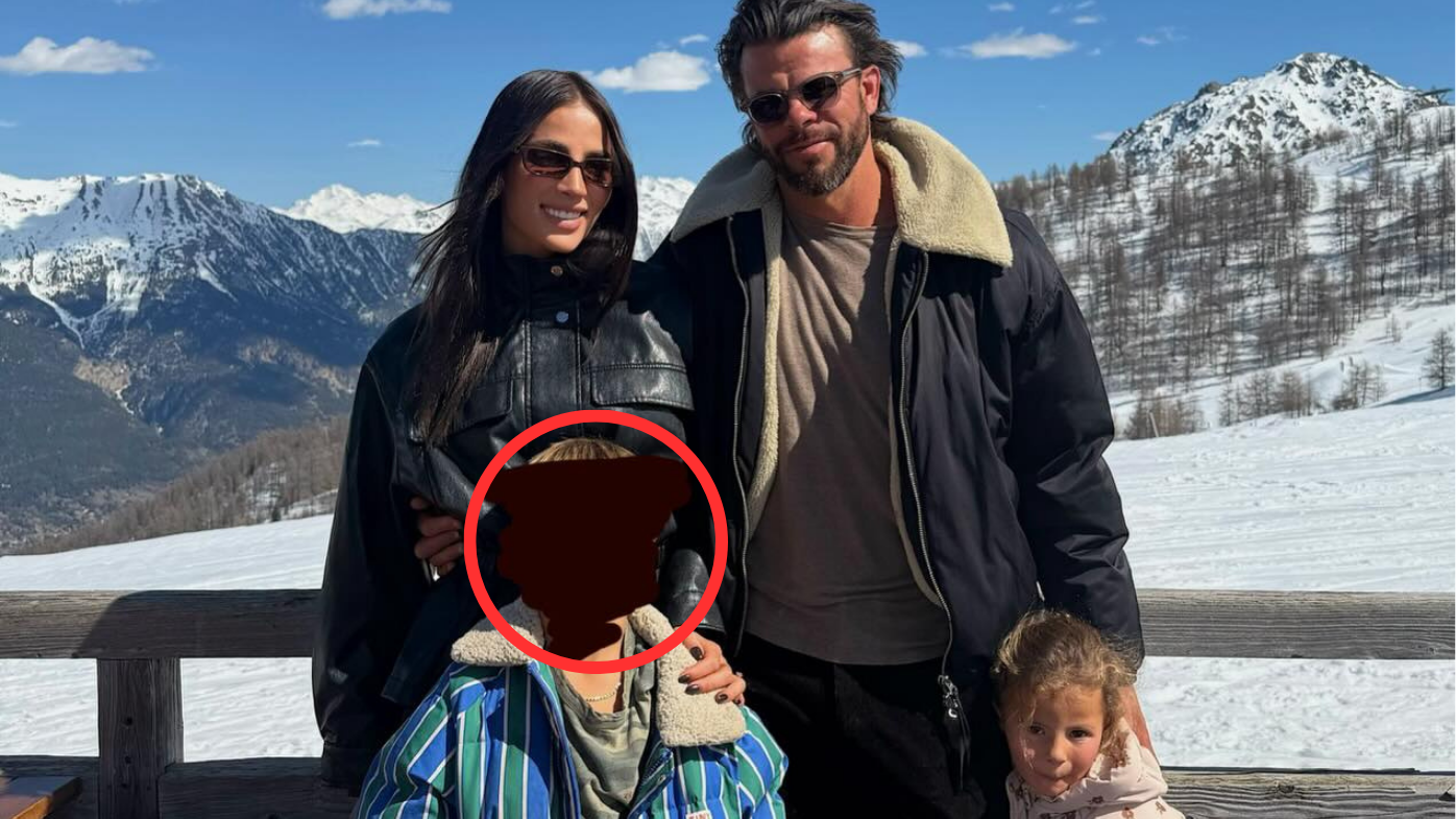 Australian influencer Indy Clinton reveals why she scribbled out her son's face in family photo