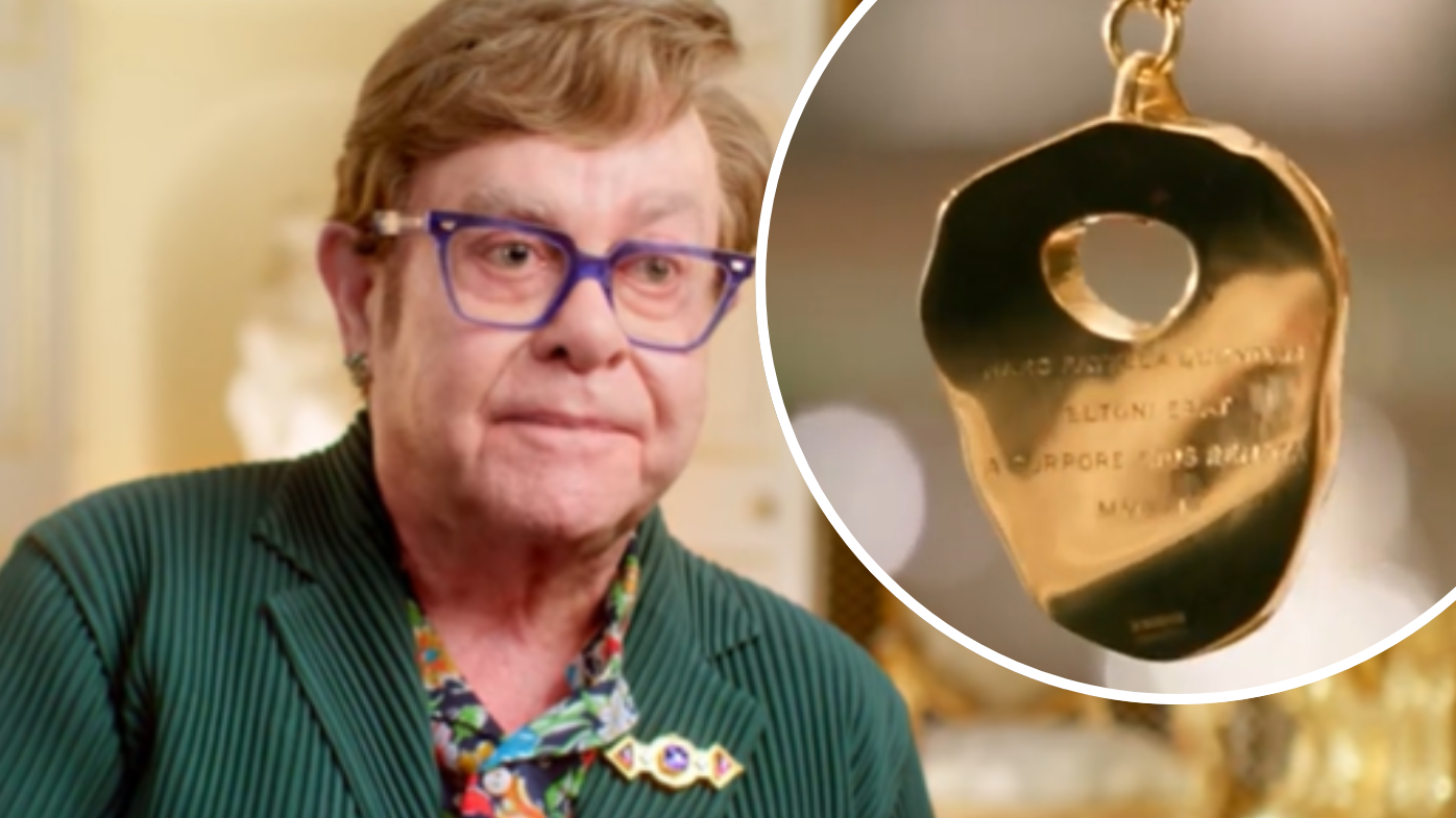 'Timeless pieces': Elton John reveals the unusual way he preserved his kneecaps after surgery