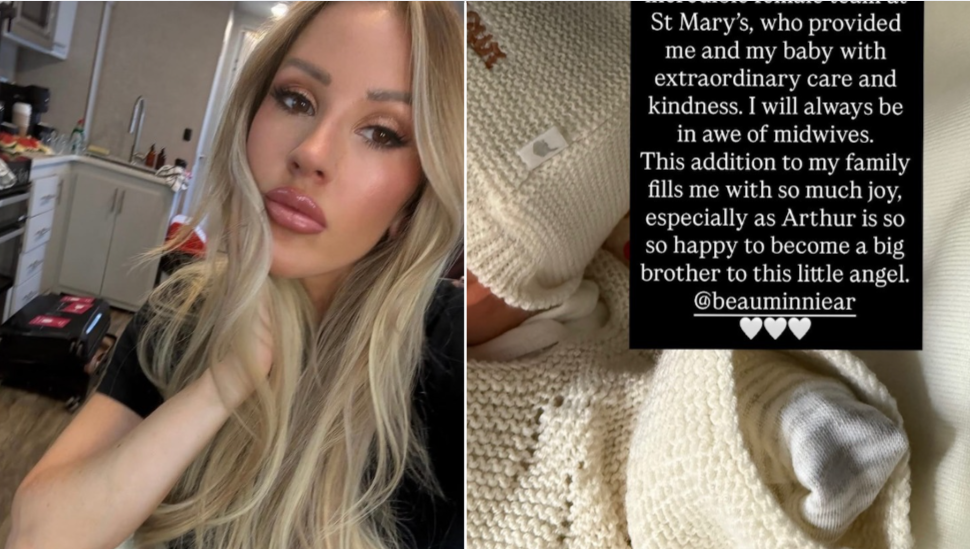 Ellie Goulding, 39, welcomes second child – her first with boyfriend Beau Minniear, 28