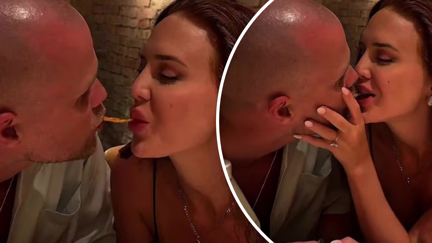 'Now THATS Amore': Jett Kenny and influencer Lily Brown are engaged
