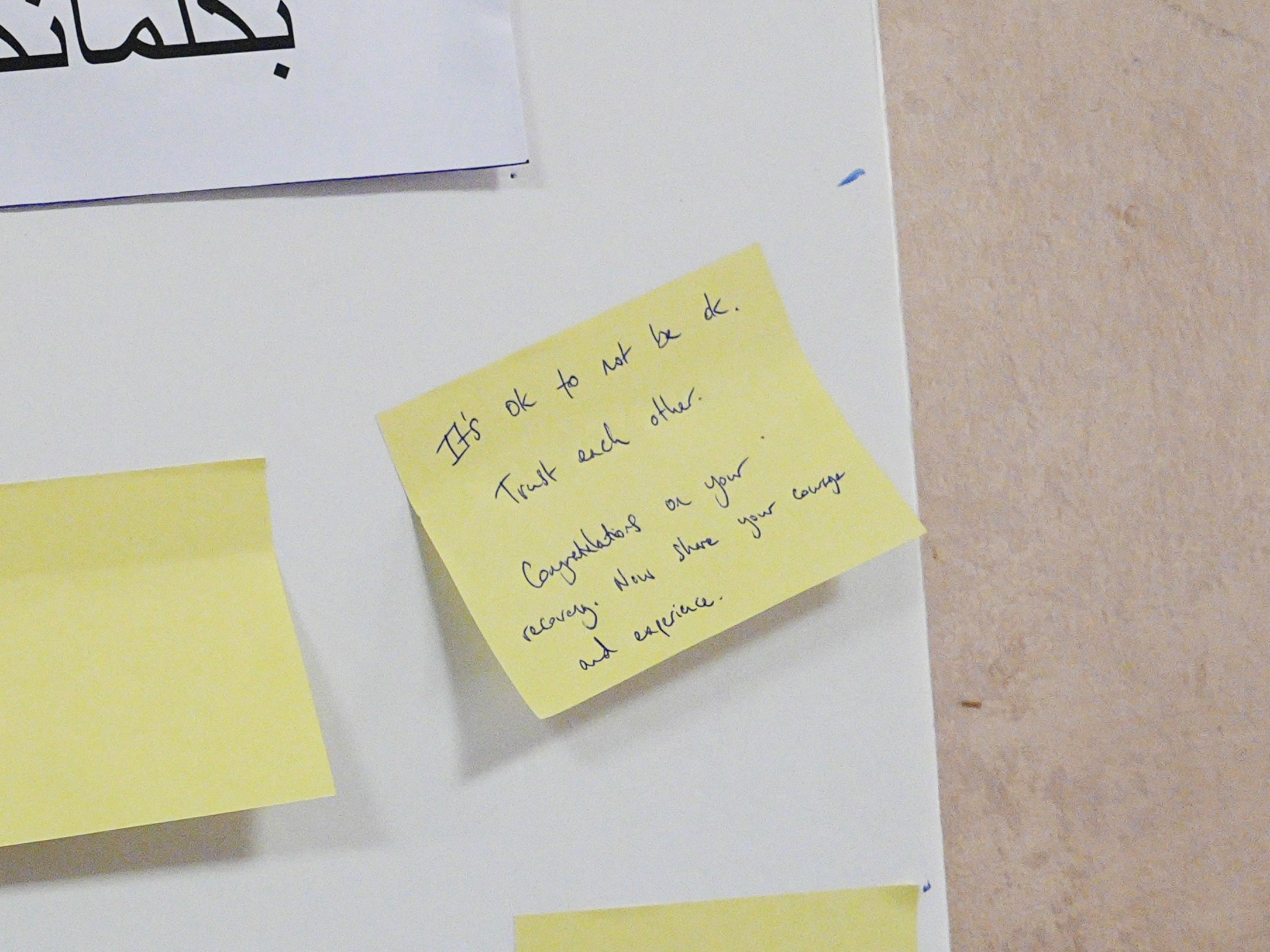 'It's OK to not be OK': Harry and Meghan write heartfelt notes to recovering addicts as Jordan tour wraps up